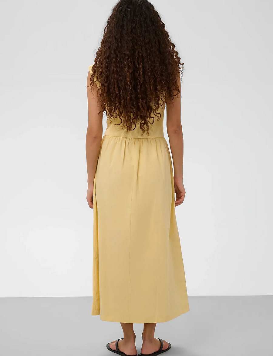 Soaked - SLSimone Phoebe Dress - sommerkleider - reed yellow - 5