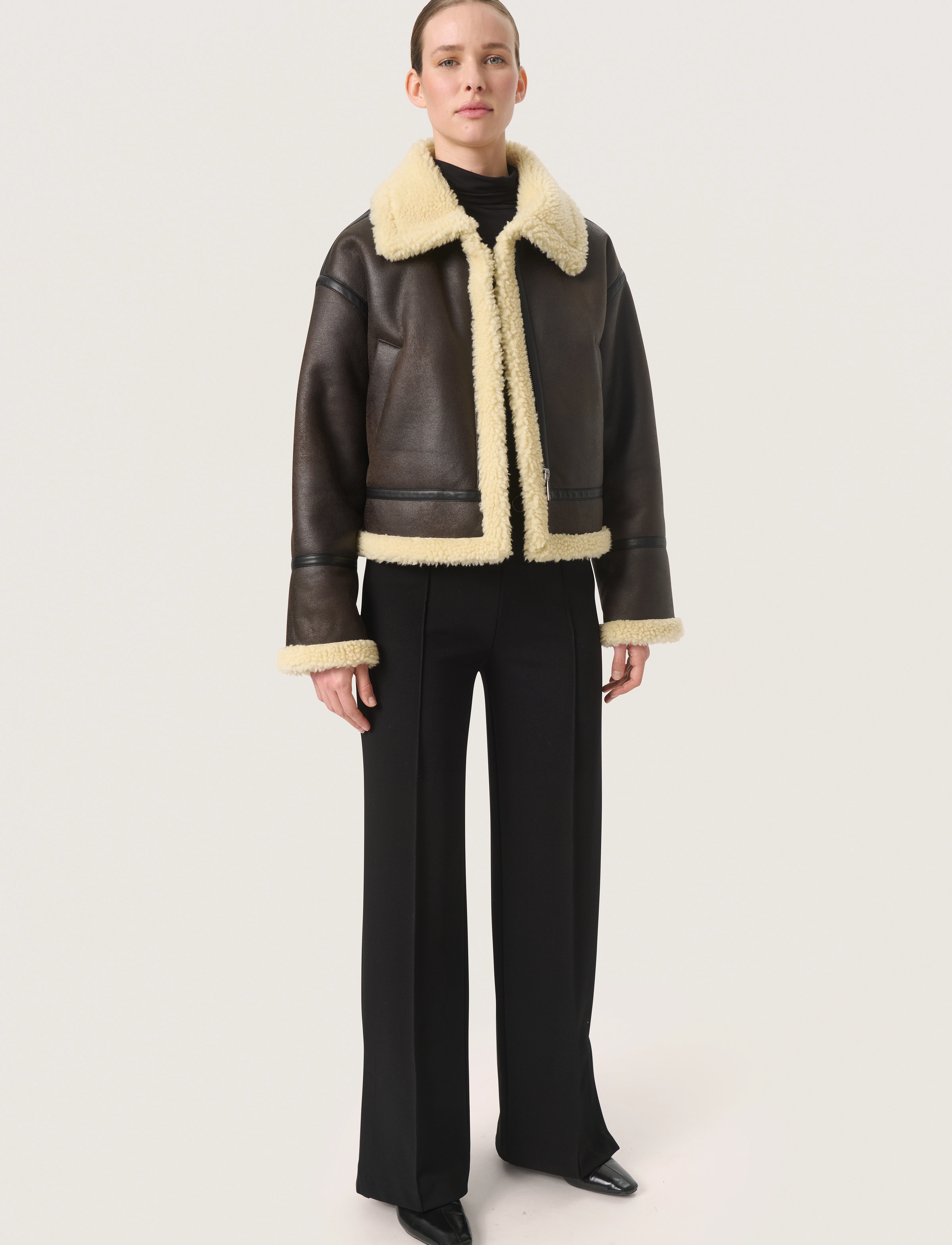 Soaked - SLElora Jacket - ytterkläder - black - 3