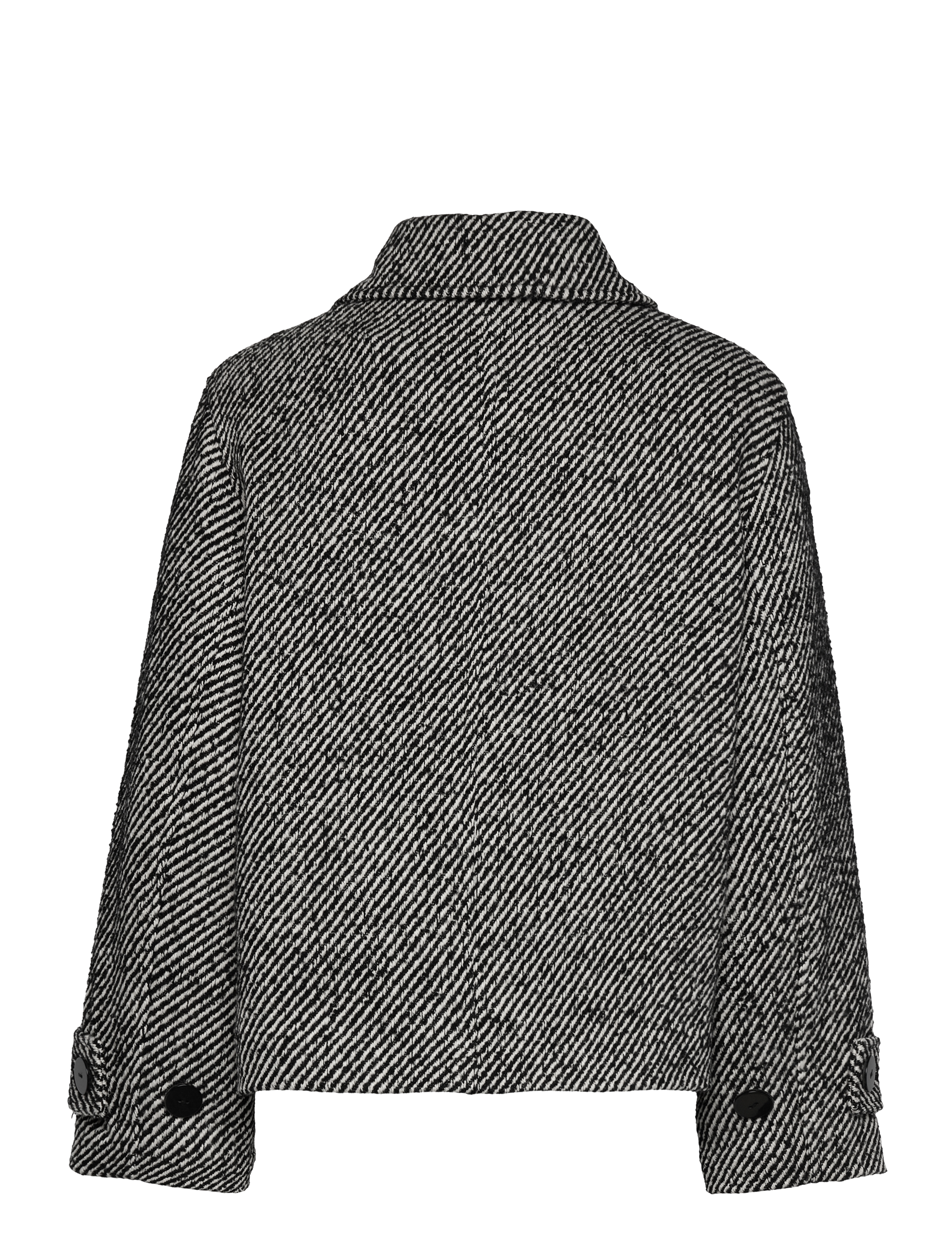 Soaked - SLMabel Akeleje Jacket - black and white twill - 2