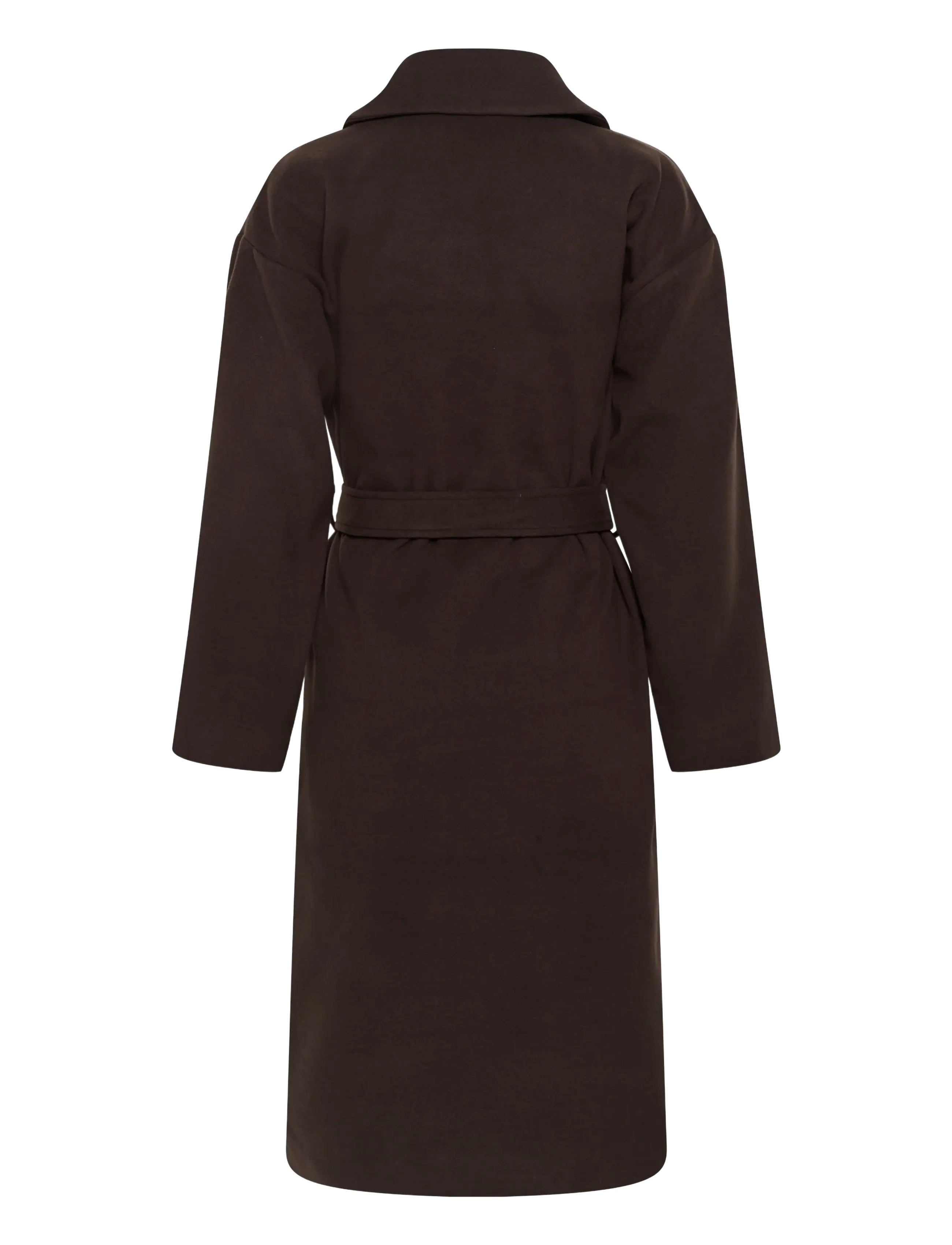 Soaked - SLRubie Belted Coat - winterjacken - chocolate torte - 2