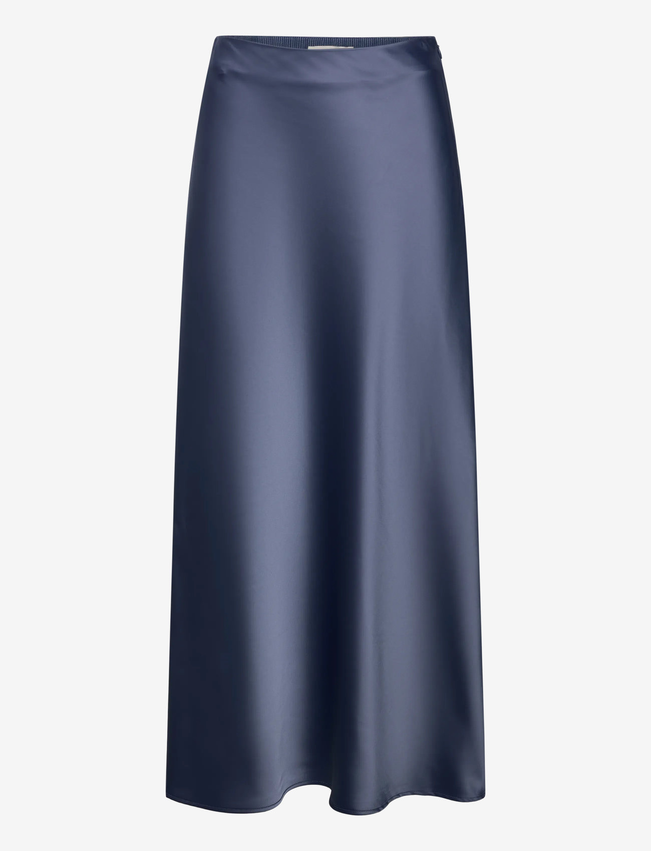 Soaked in Luxury - SLAnna Skirt - satin skirts - bijou blue - 1