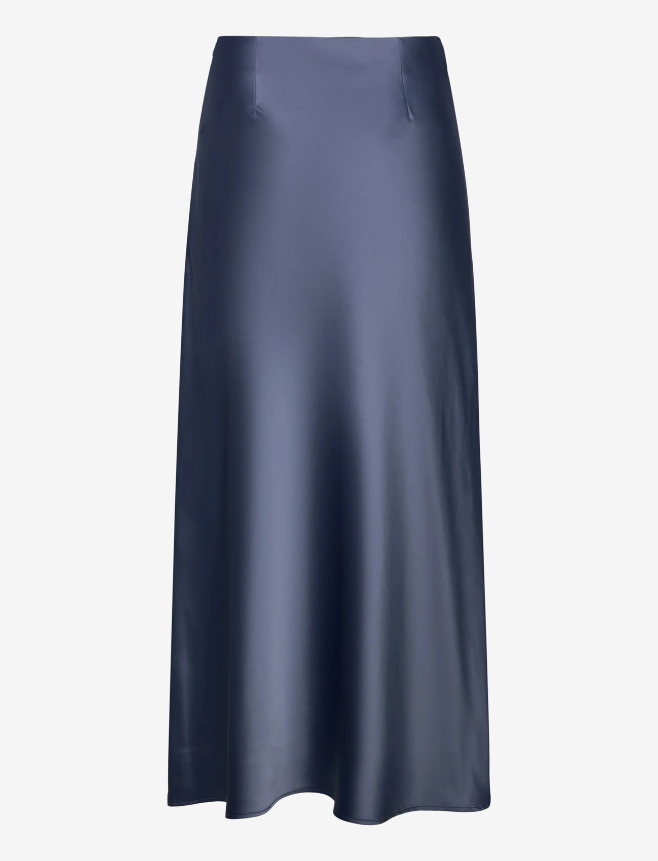 Soaked in Luxury - SLAnna Skirt - satin skirts - bijou blue - 2