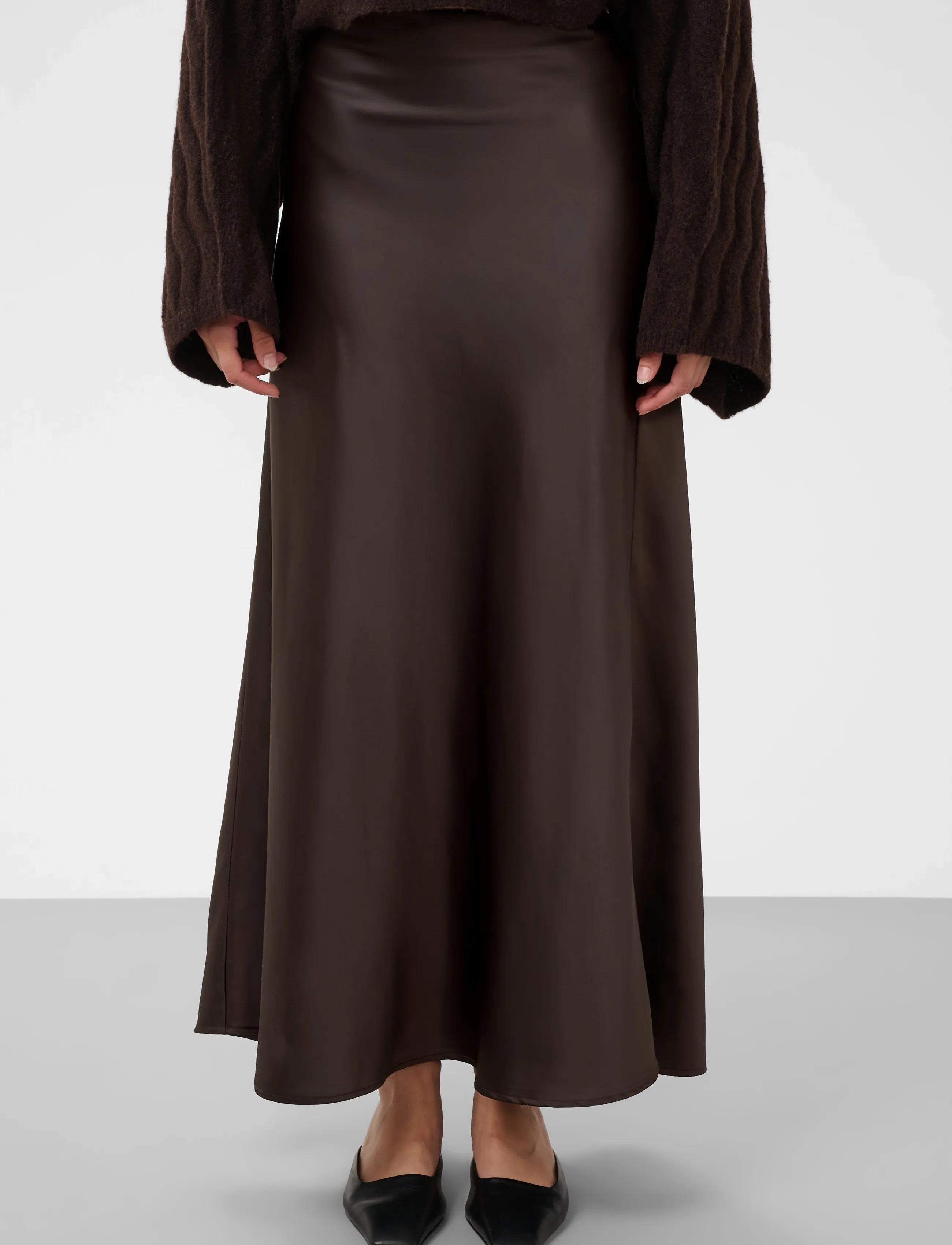 Soaked SLAnna Skirt - Soaked in Luxury - GANACHE / brown