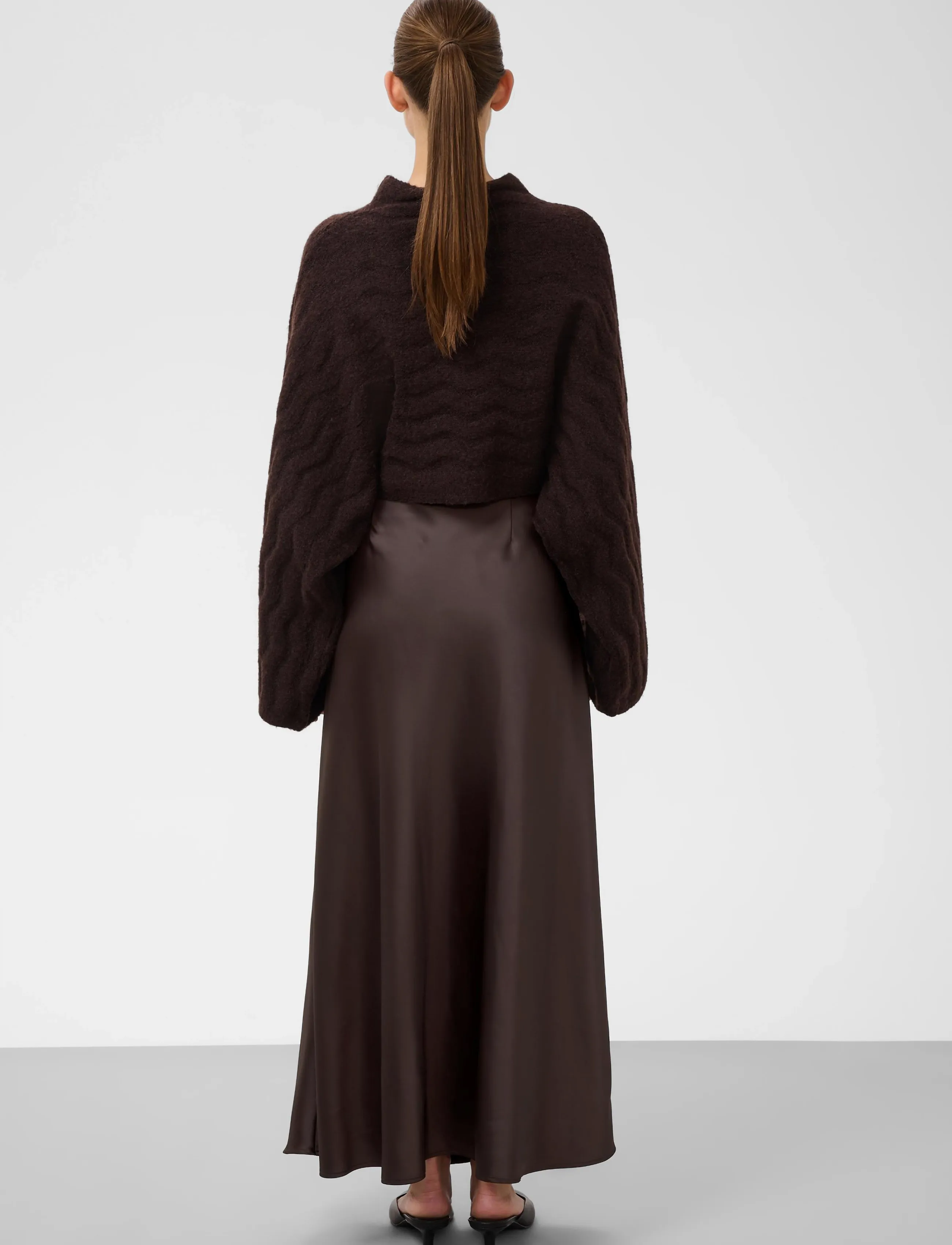 Soaked - SLAnna Skirt - ganache - 4