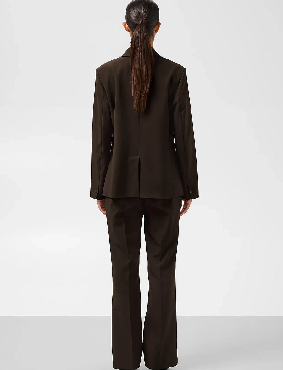 Soaked - SLCorinne Short Blazer - single breasted blazers - mole' - 4
