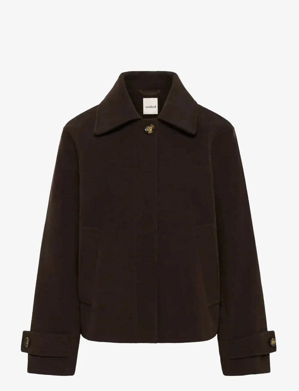 Soaked in Luxury - SLRubie Akeleje Jacket - winter jackets - chocolate torte - 1