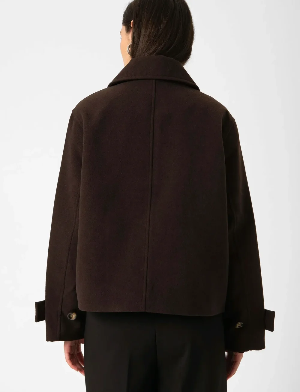 Soaked in Luxury - SLRubie Akeleje Jacket - winter jackets - chocolate torte - 5