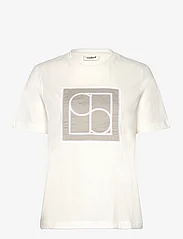 Soaked in Luxury - SLAnni Tee - t-shirts - broken white - 1