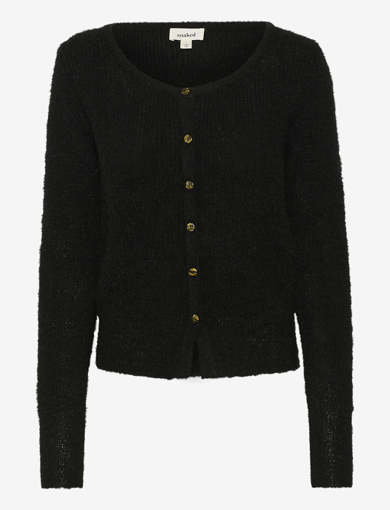 Soaked in Luxury - SLTuesday Petit Cardigan - koftor - black - 1