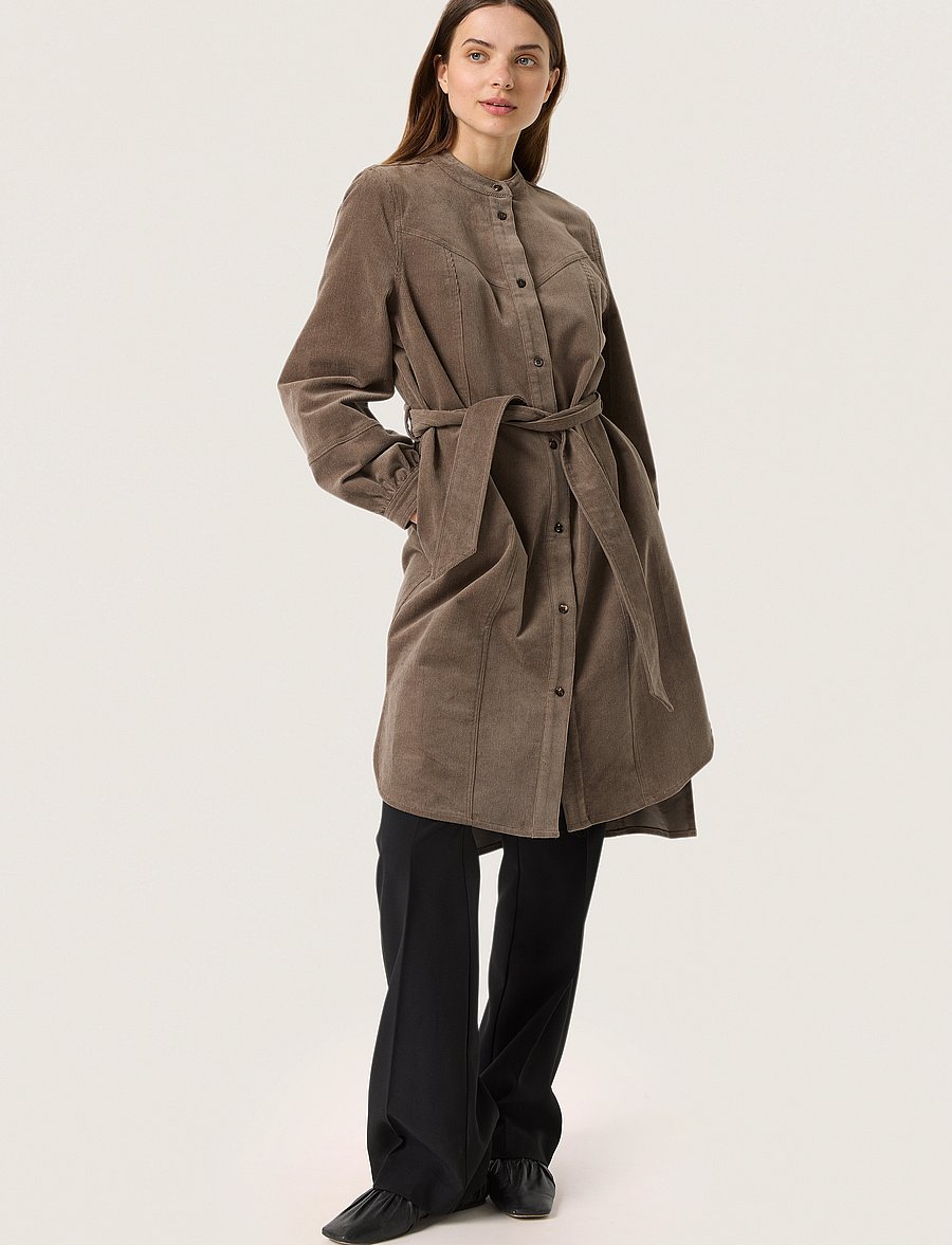 Soaked - SLHelle Dress - korte jurken - morel - 5