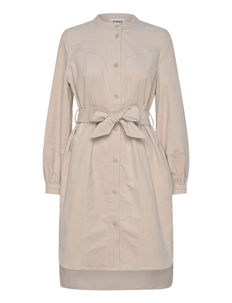 Soaked in Luxury - SLHelle Dress - korte kjoler - oatmeal - 0