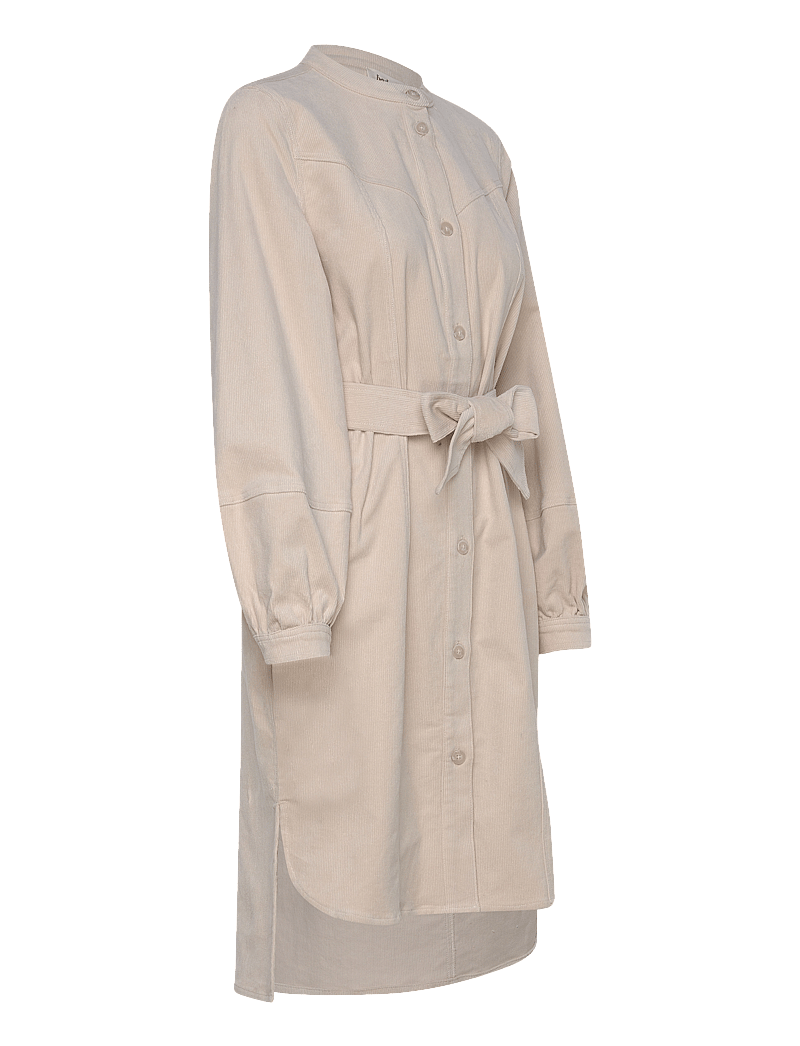 Soaked in Luxury - SLHelle Dress - korte kjoler - oatmeal - 3