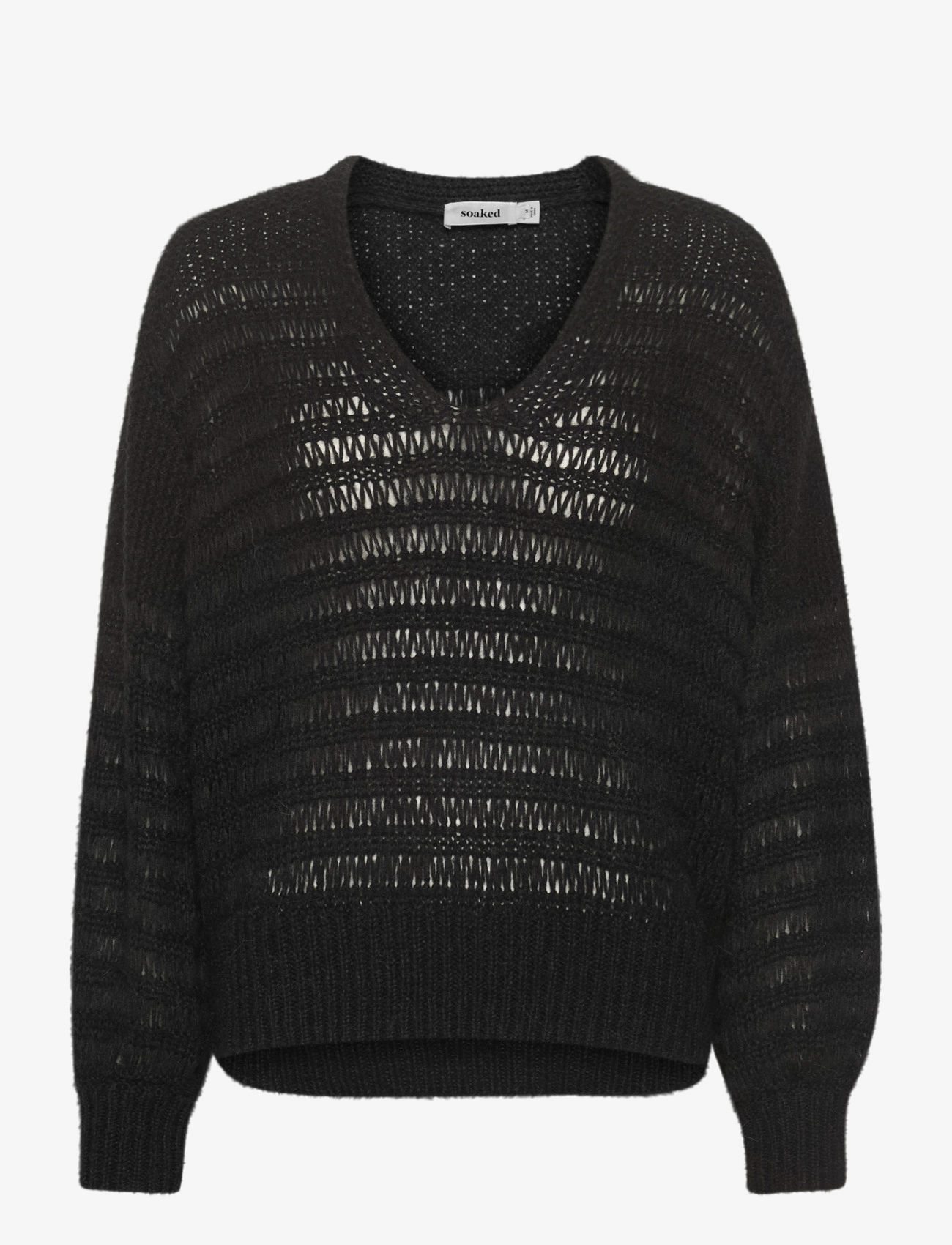 SOAKED Slvirana Pullover Schwarz - XS - Damen