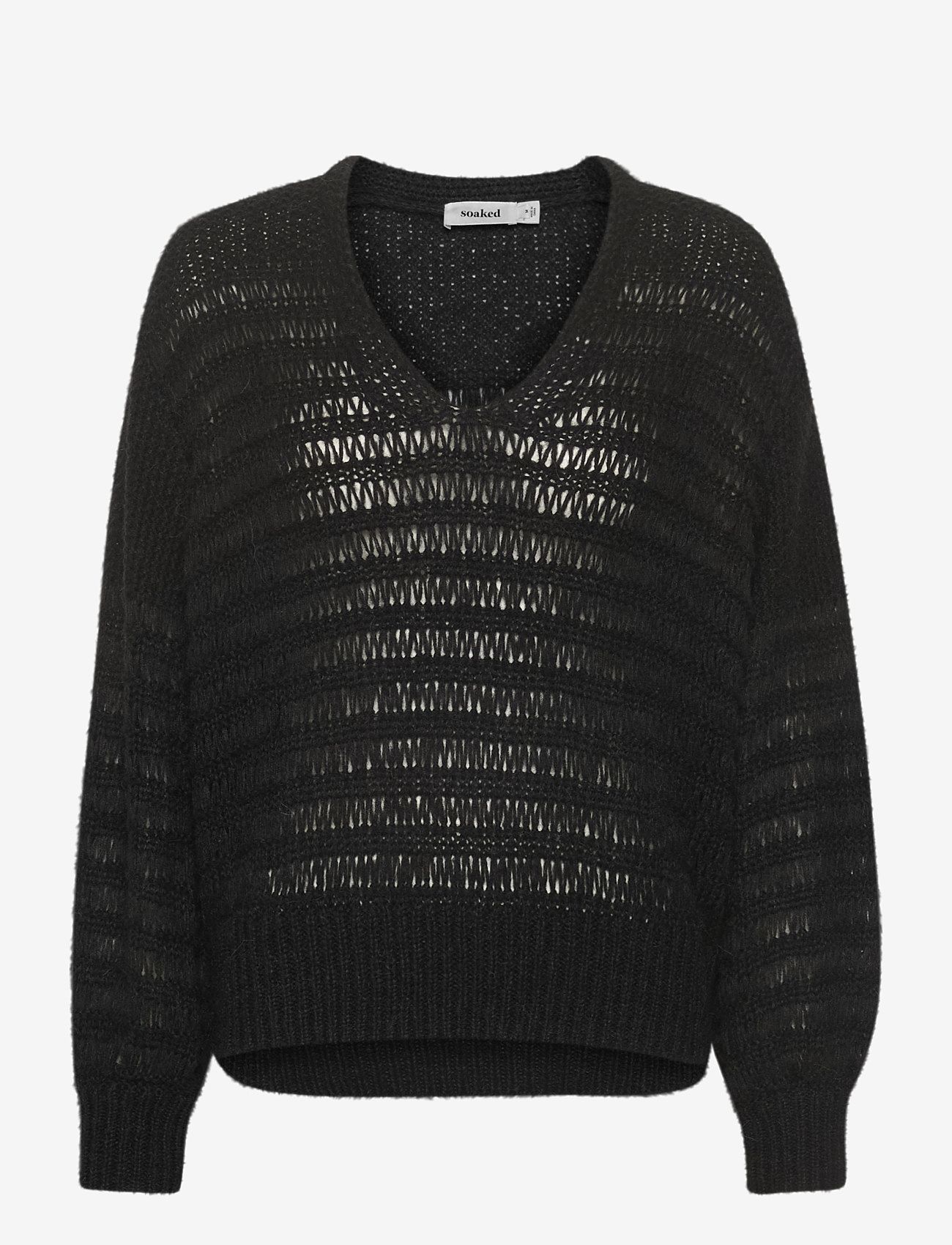 Soaked in Luxury - SLVirana Pullover - striktrøjer - black - 1