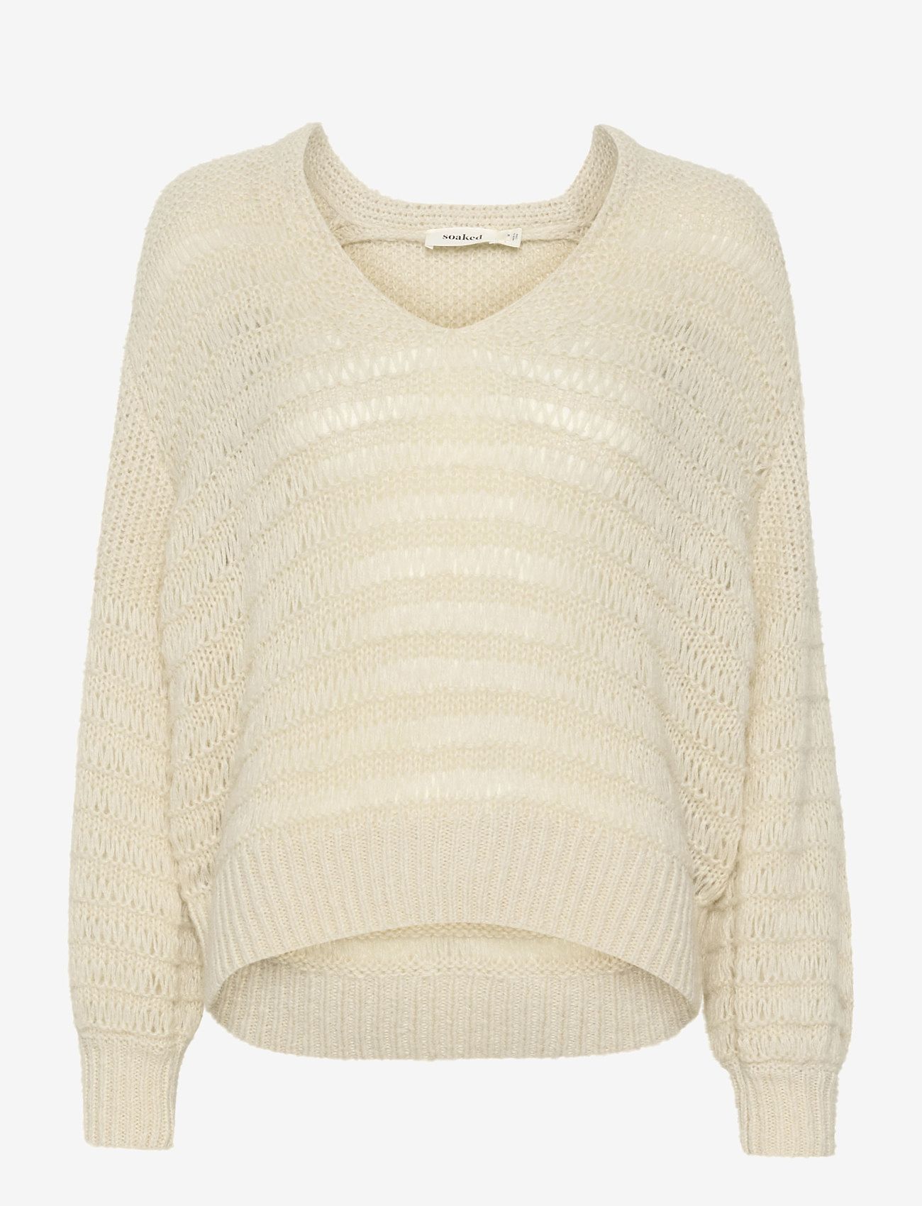 Soaked - SLVirana Pullover - trøjer - whitecap gray - 1