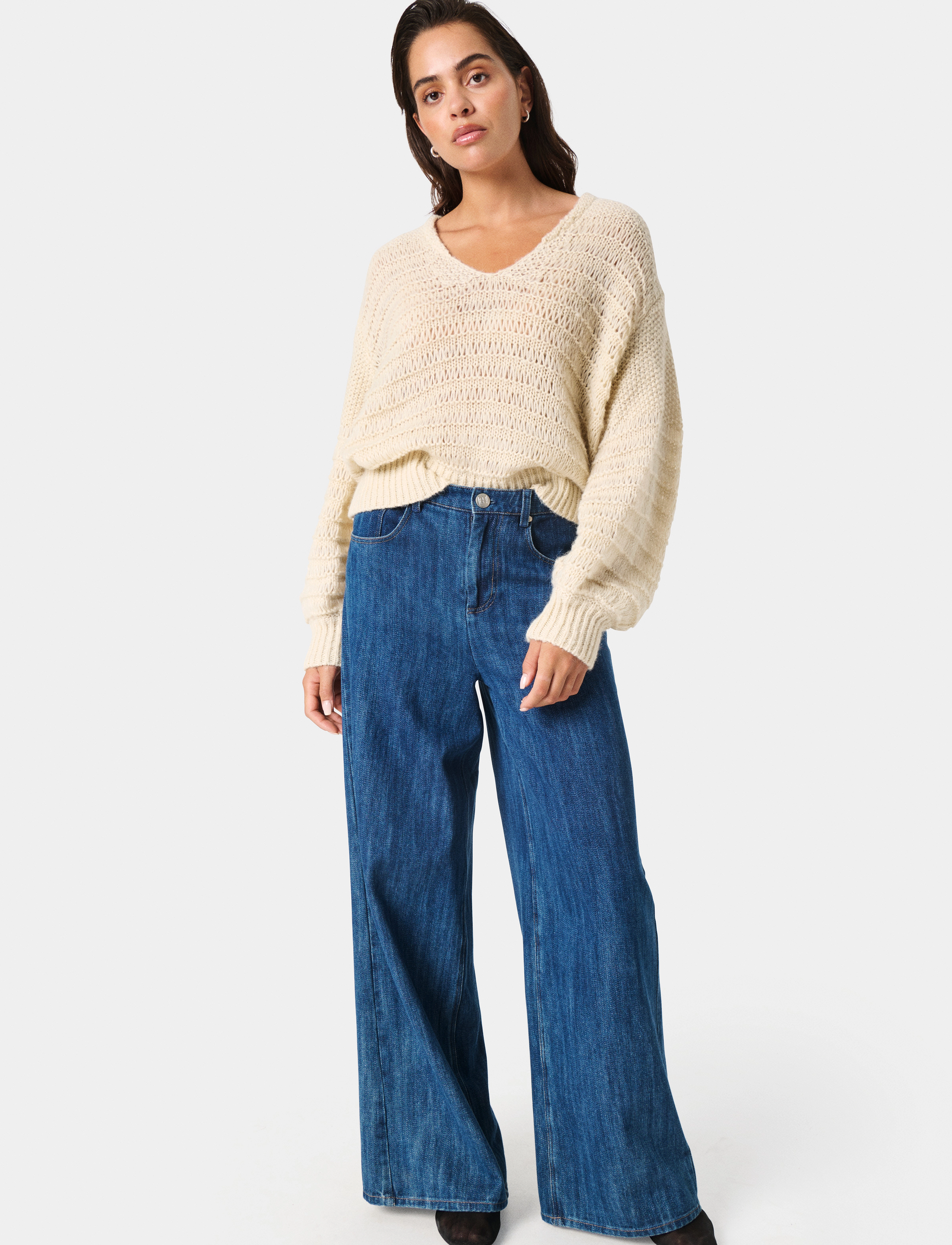 Soaked - SLVirana Pullover - trøjer - whitecap gray - 4