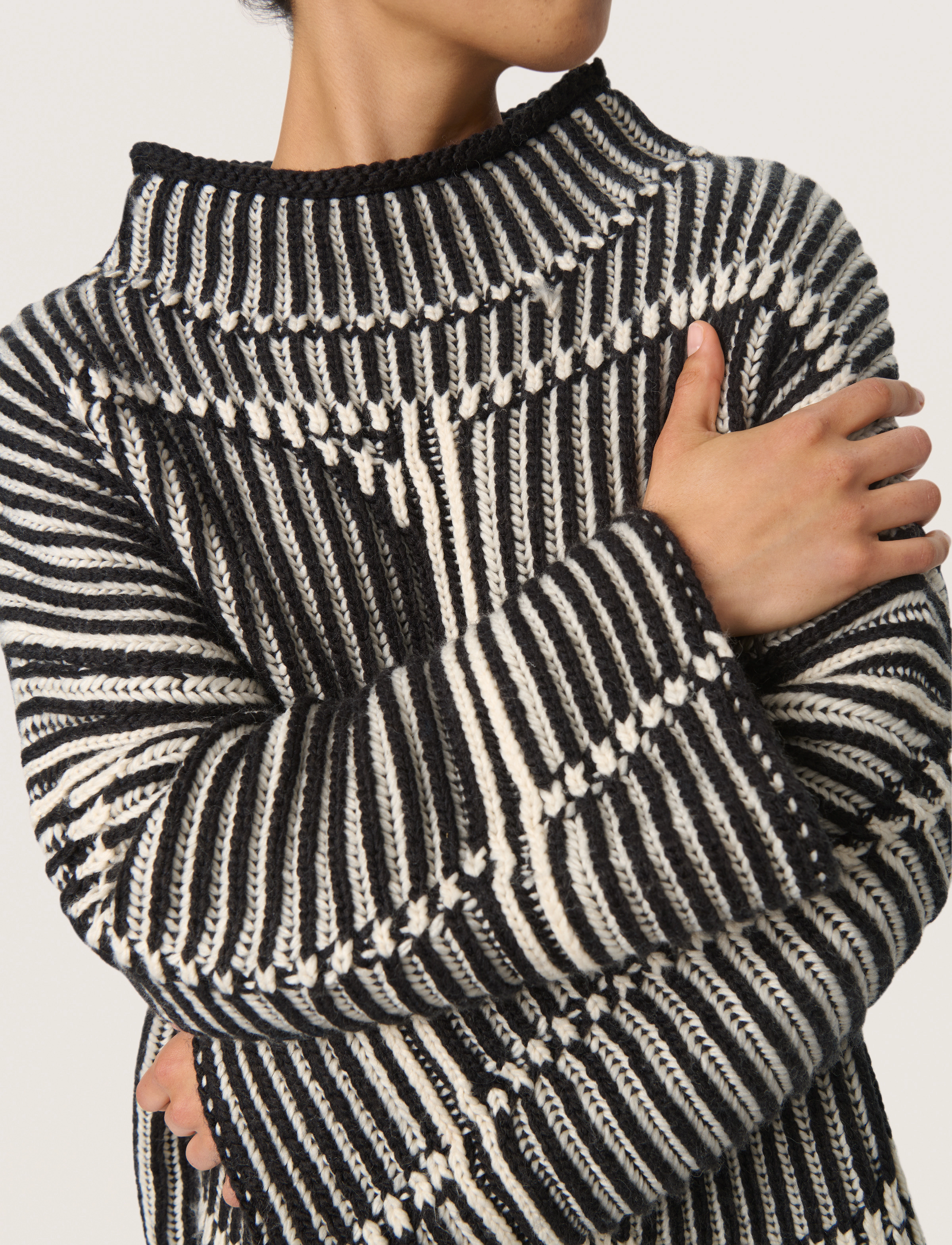 Soaked - SLYelena Highneck Pullover - trøjer - black - 5