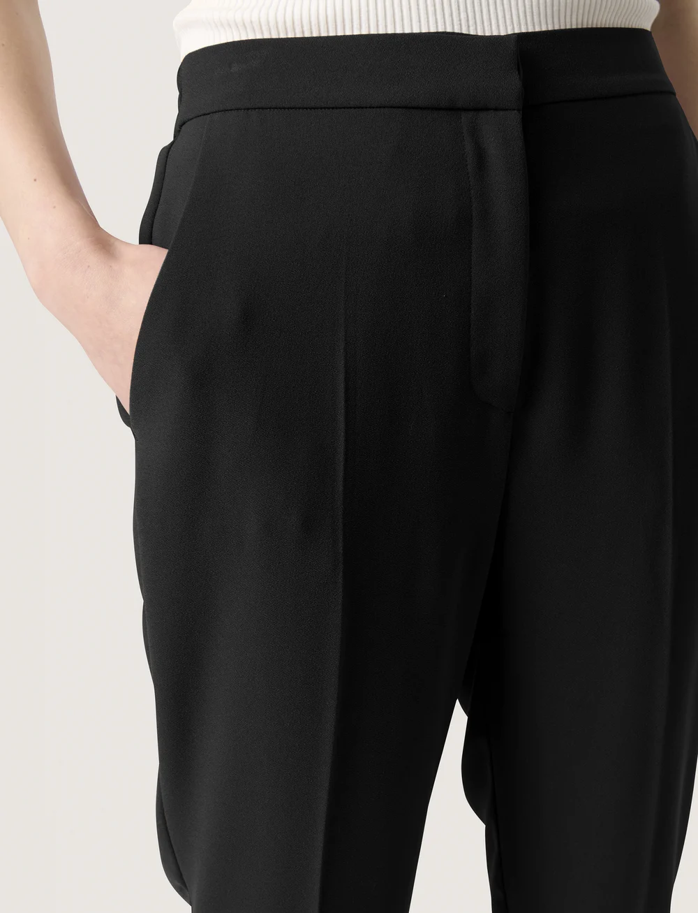 Soaked in Luxury - SLShirley Suiting Pants - tailored trousers - black - 5