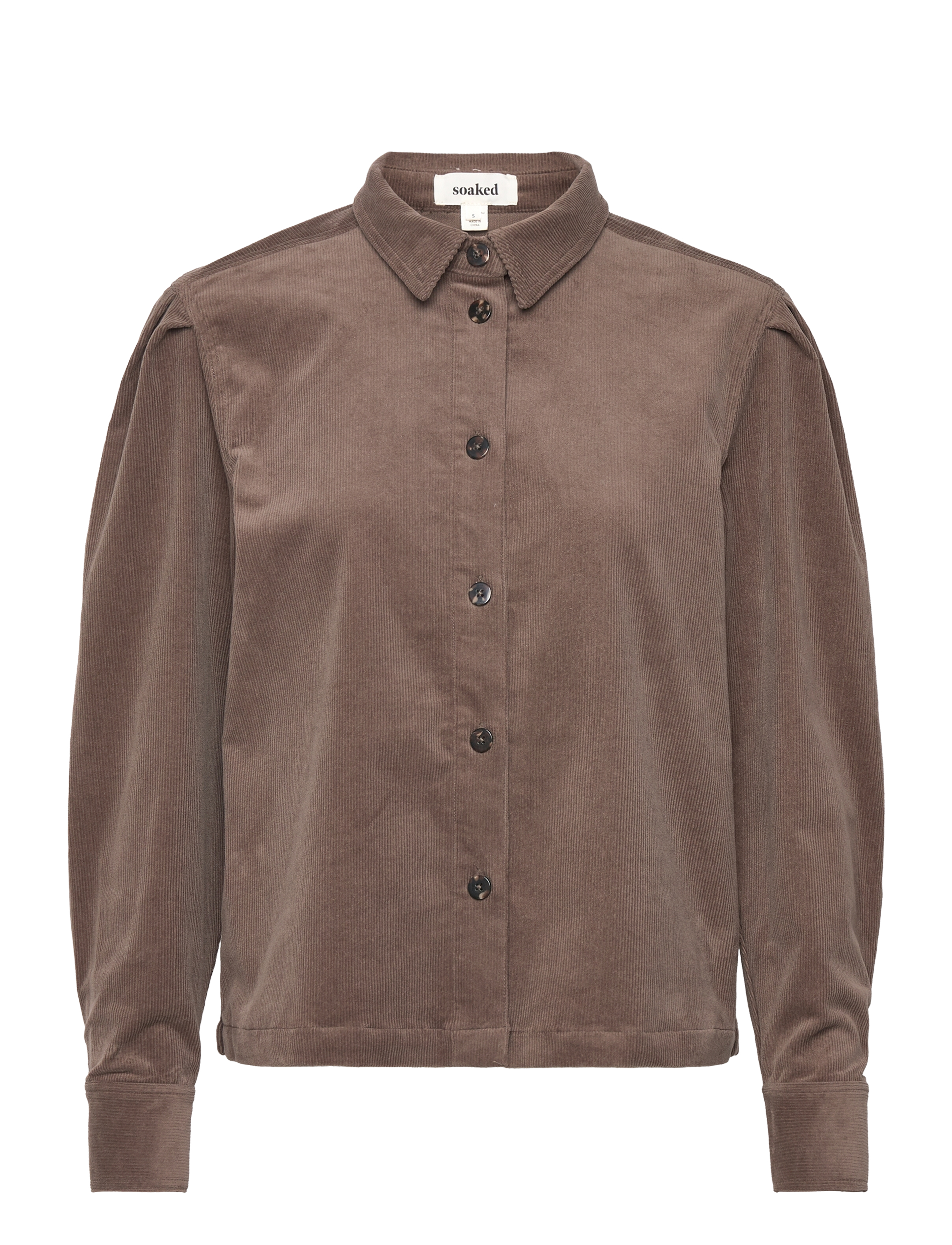 Soaked SLHelle Shirt - Tøj - MOREL / brown