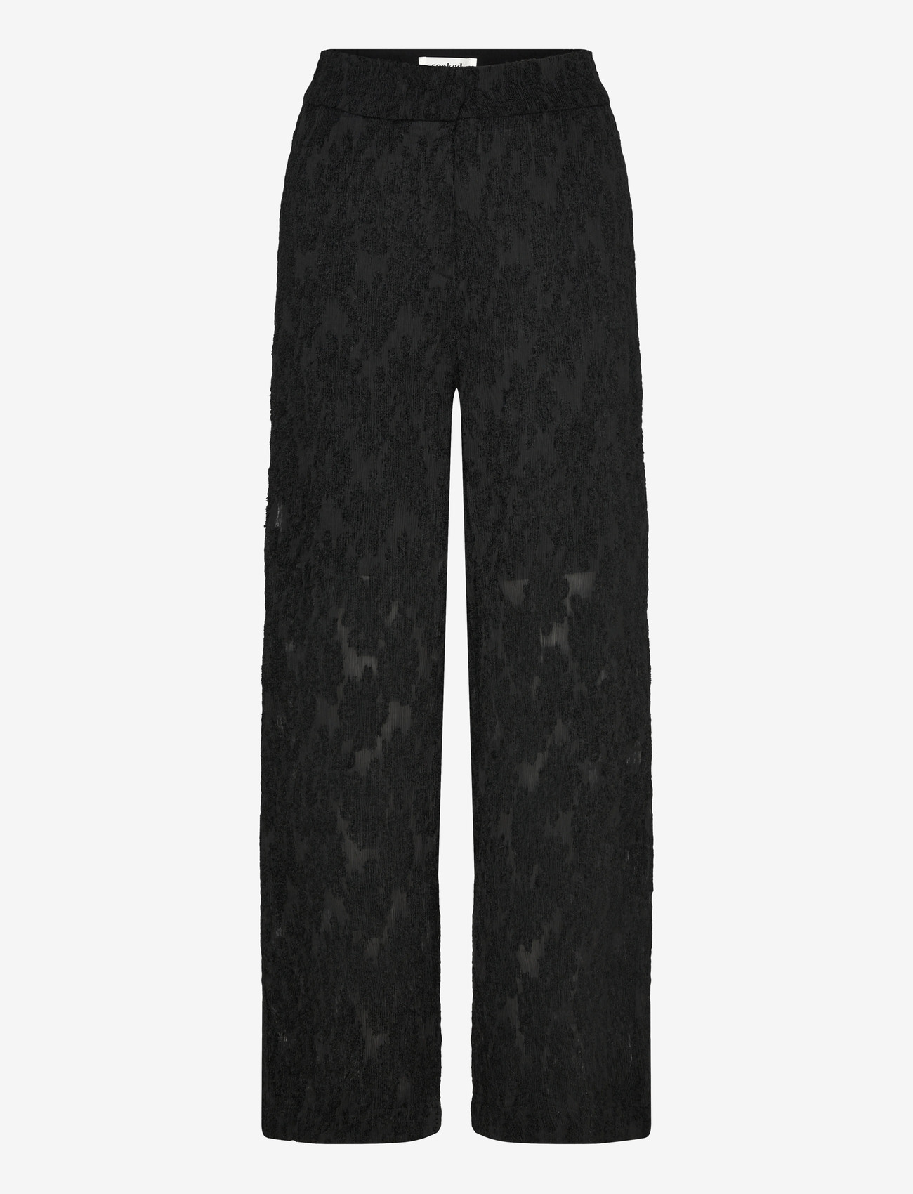 Soaked - SLRaye Pants - wide leg trousers - black - 0