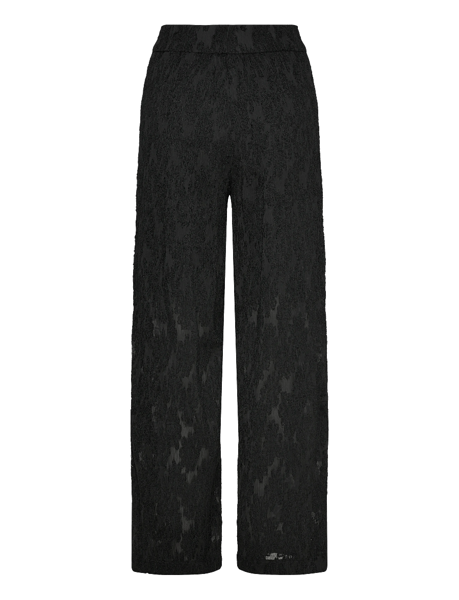 Soaked - SLRaye Pants - hosen mit weitem bein - black - 1