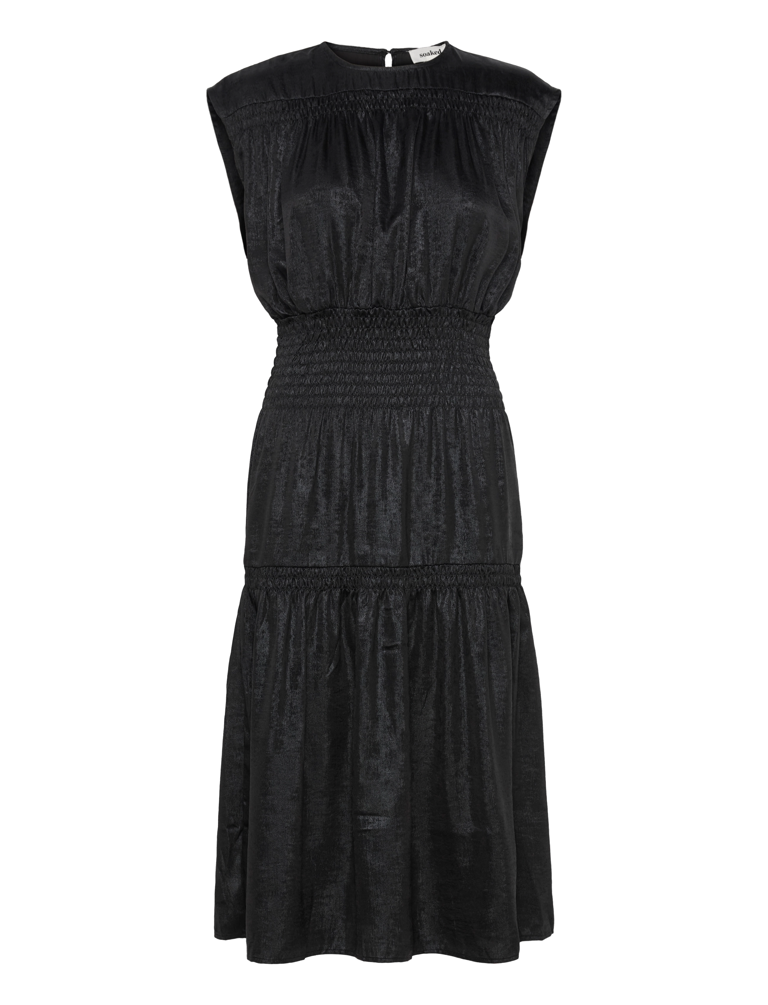 SOAKED Slelvie Layna Kleid Schwarz - M - Damen