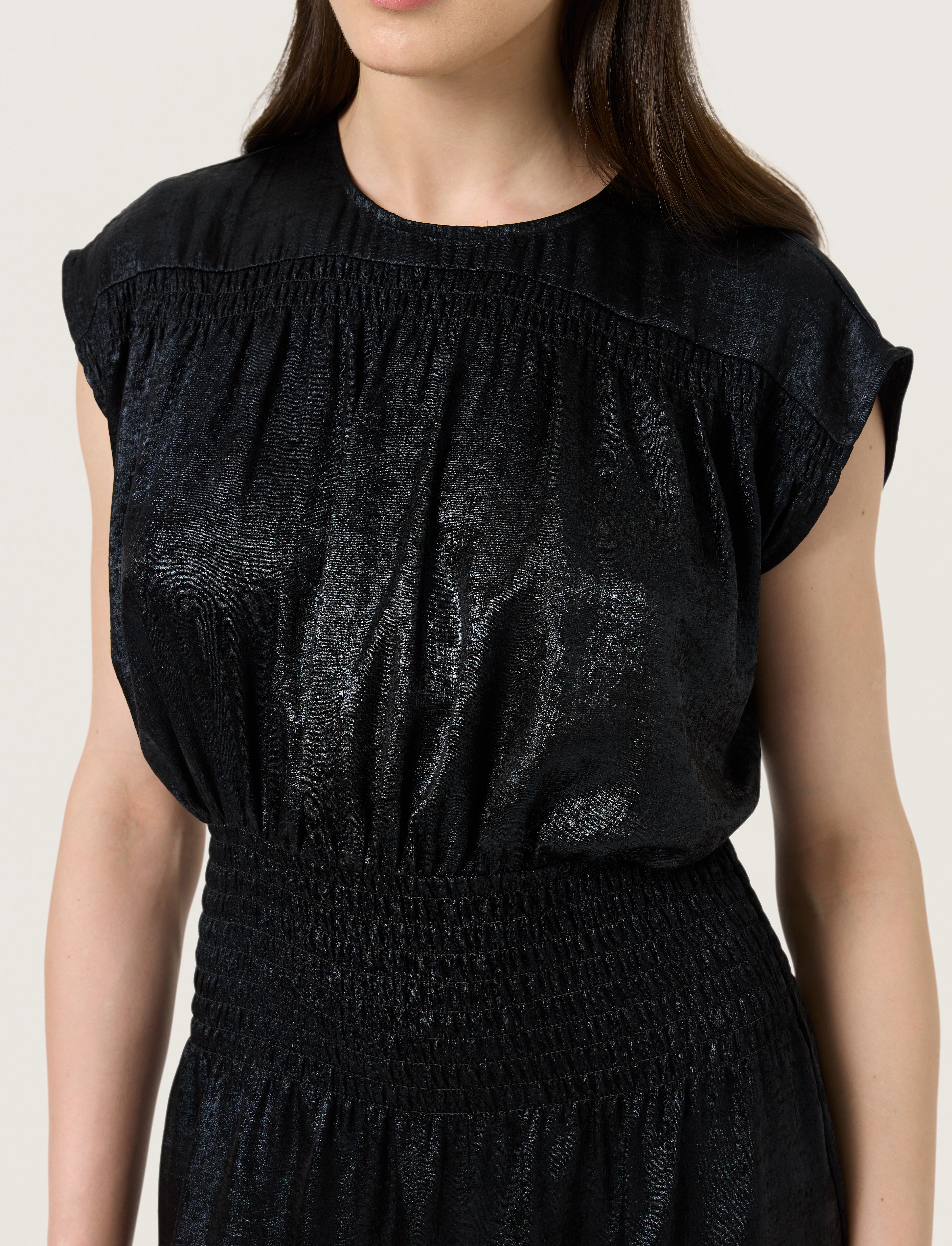 Soaked - SLElvie Layna Dress - midikleider - black - 5