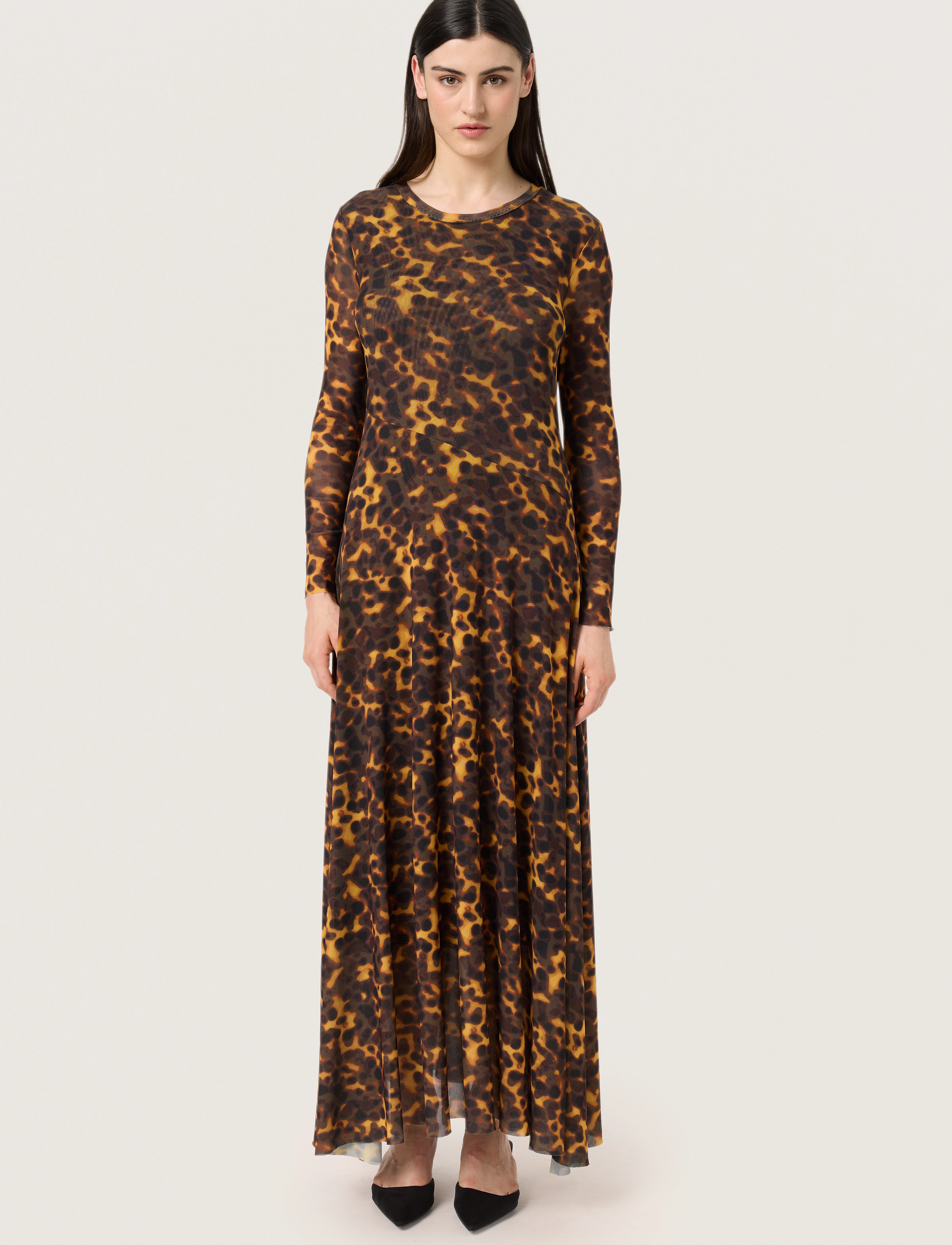Soaked - SLKerrie Arine Dress - maxikleider - tortoise print - 3