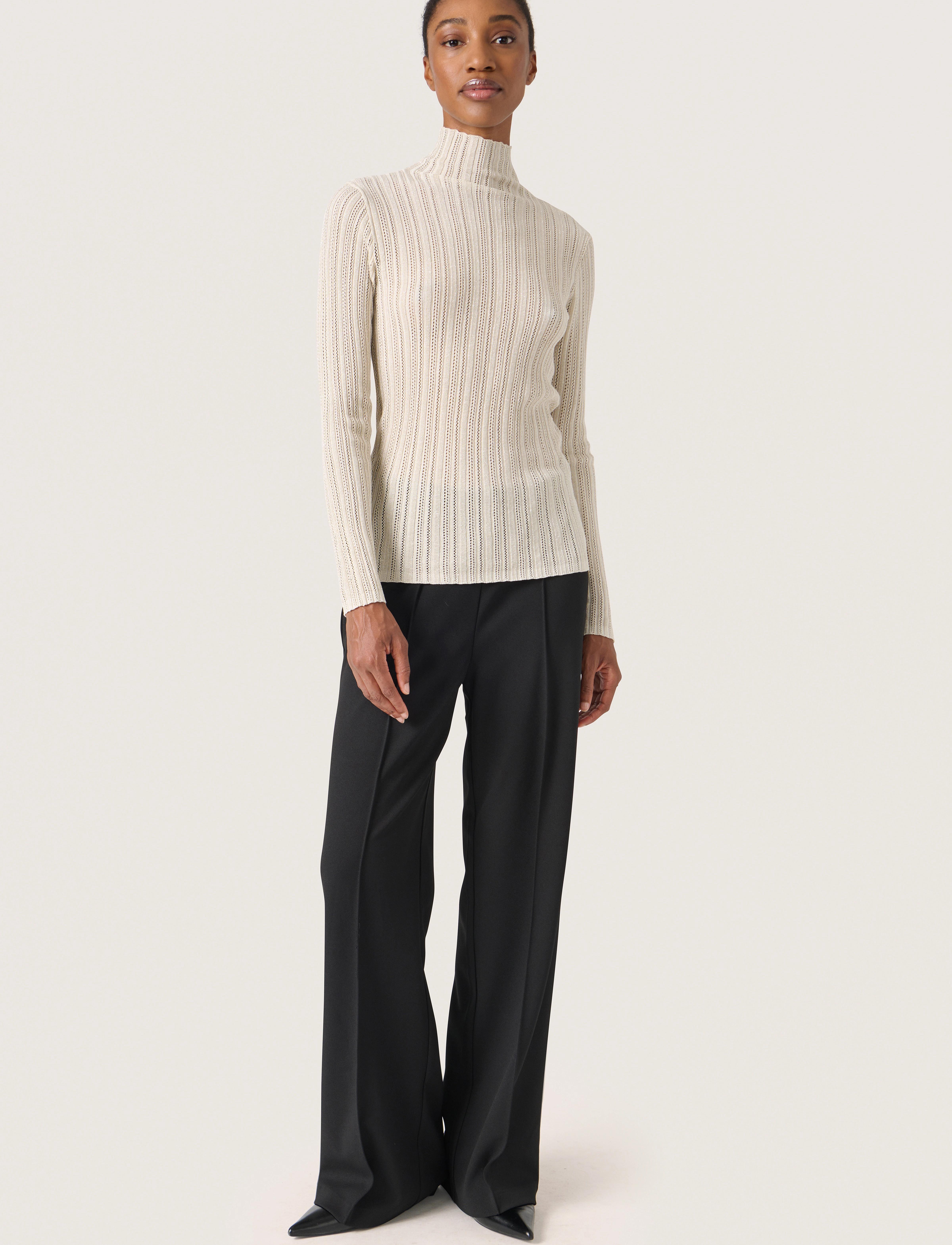 Soaked - SLLaisa Pullover - herbstliche kleidung - silver - 4