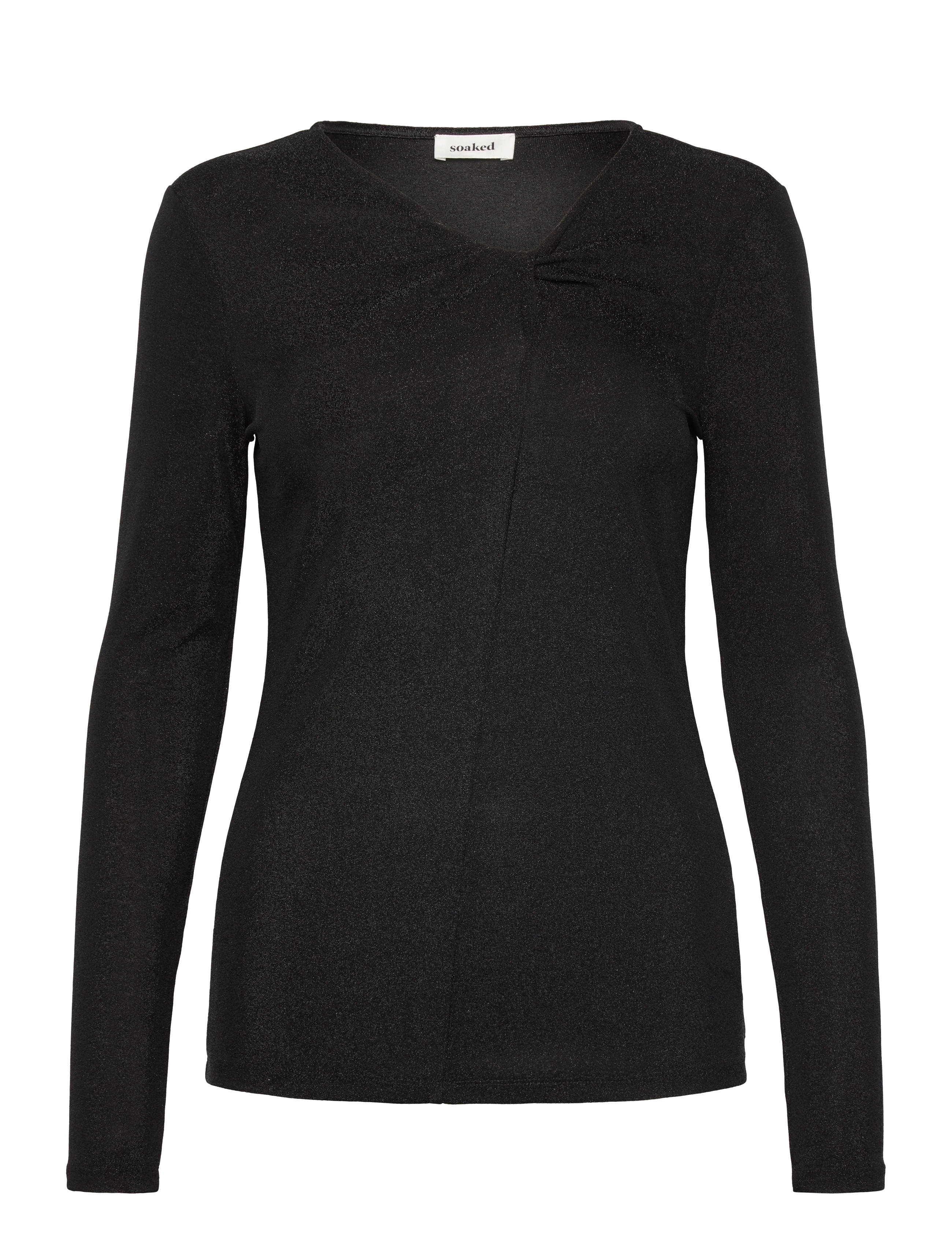 Soaked SLSkylara Knot Tee - Soaked in Luxury - BLACK / black