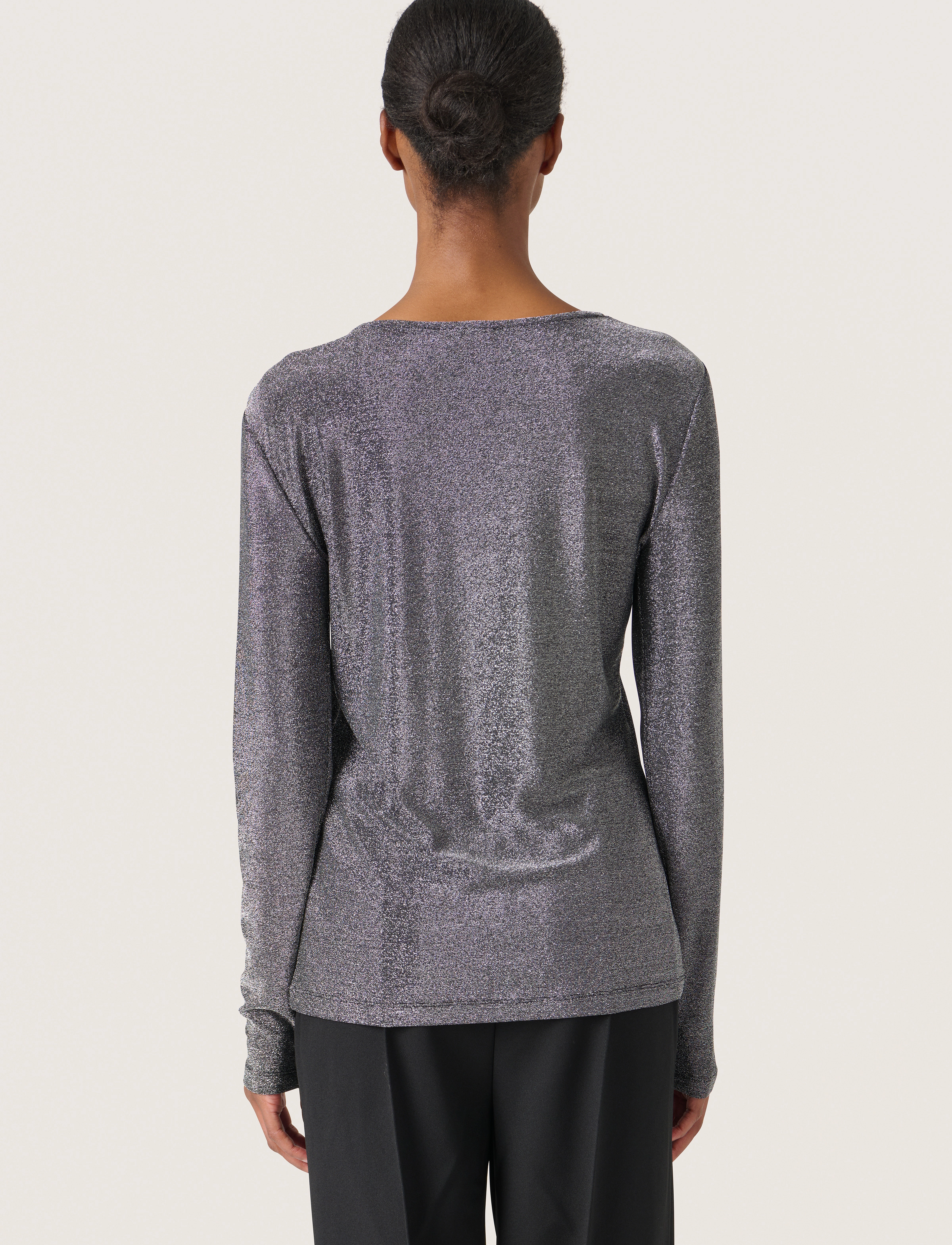 Soaked - SLSkylara Knot Tee - laveste priser - silver - 4