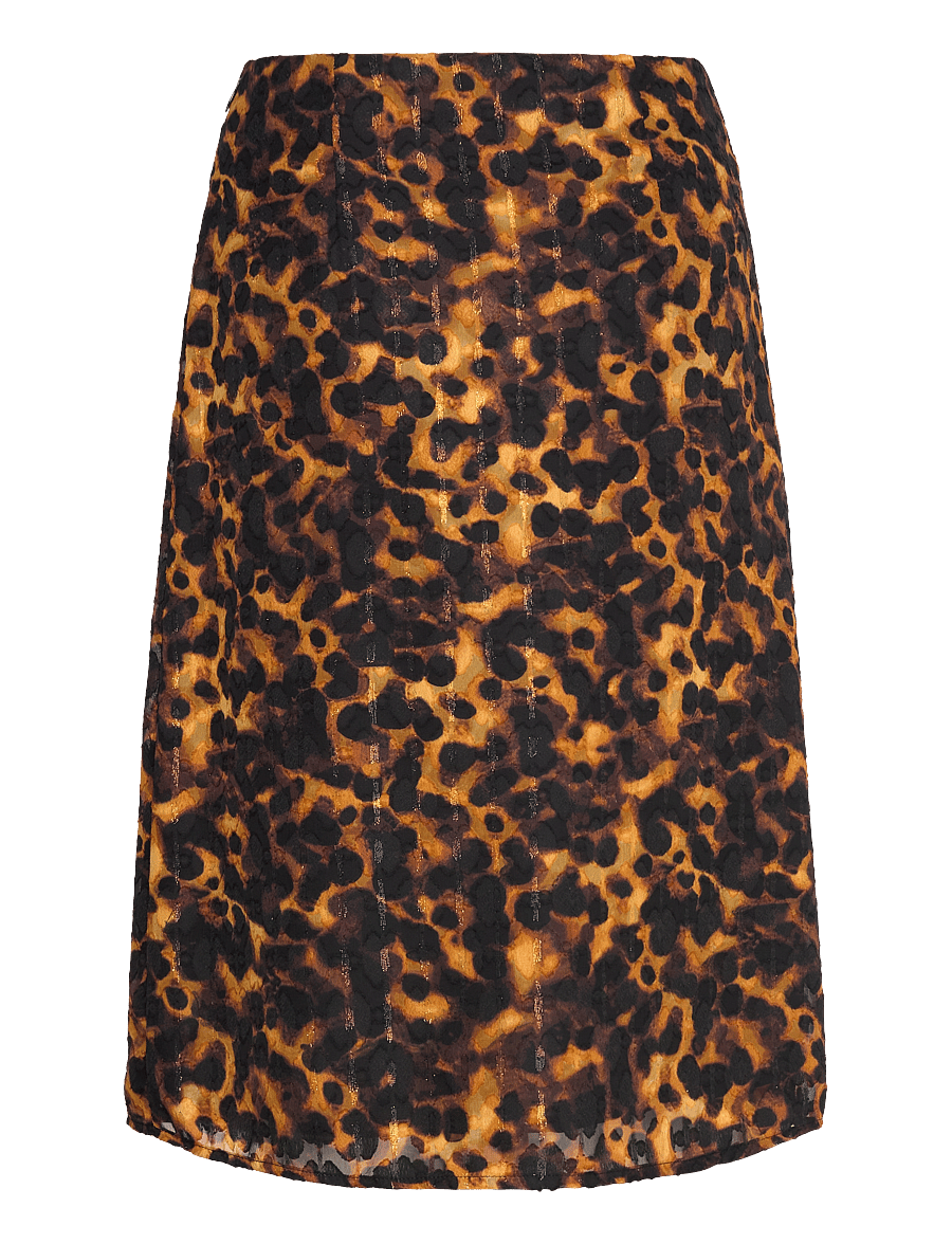 Soaked - SLGunvy Skirt - midi kjolar - tortoise print - 2