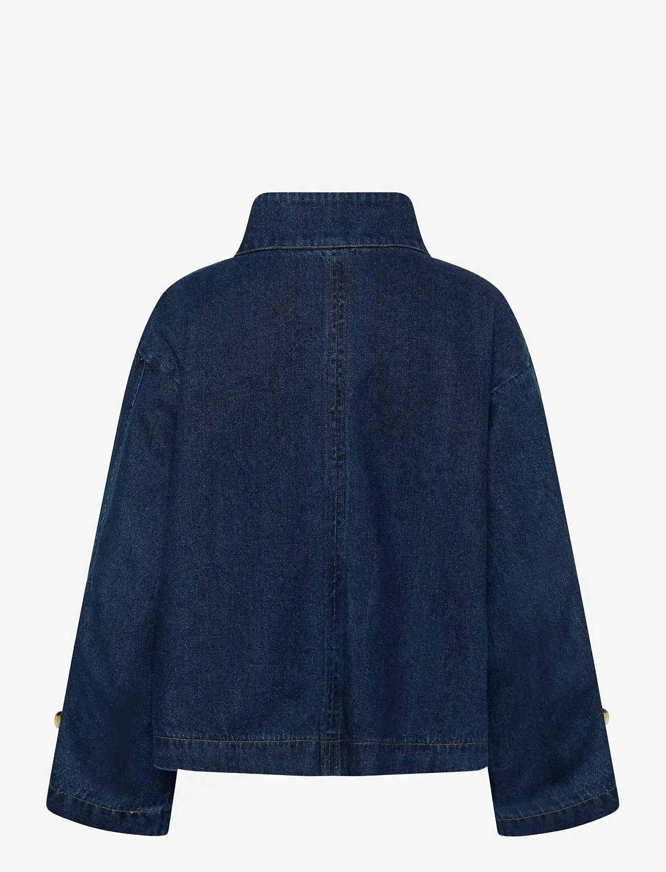 Soaked in Luxury - SLJannine Cade Jacket - sügisjakid - dark blue denim - 2