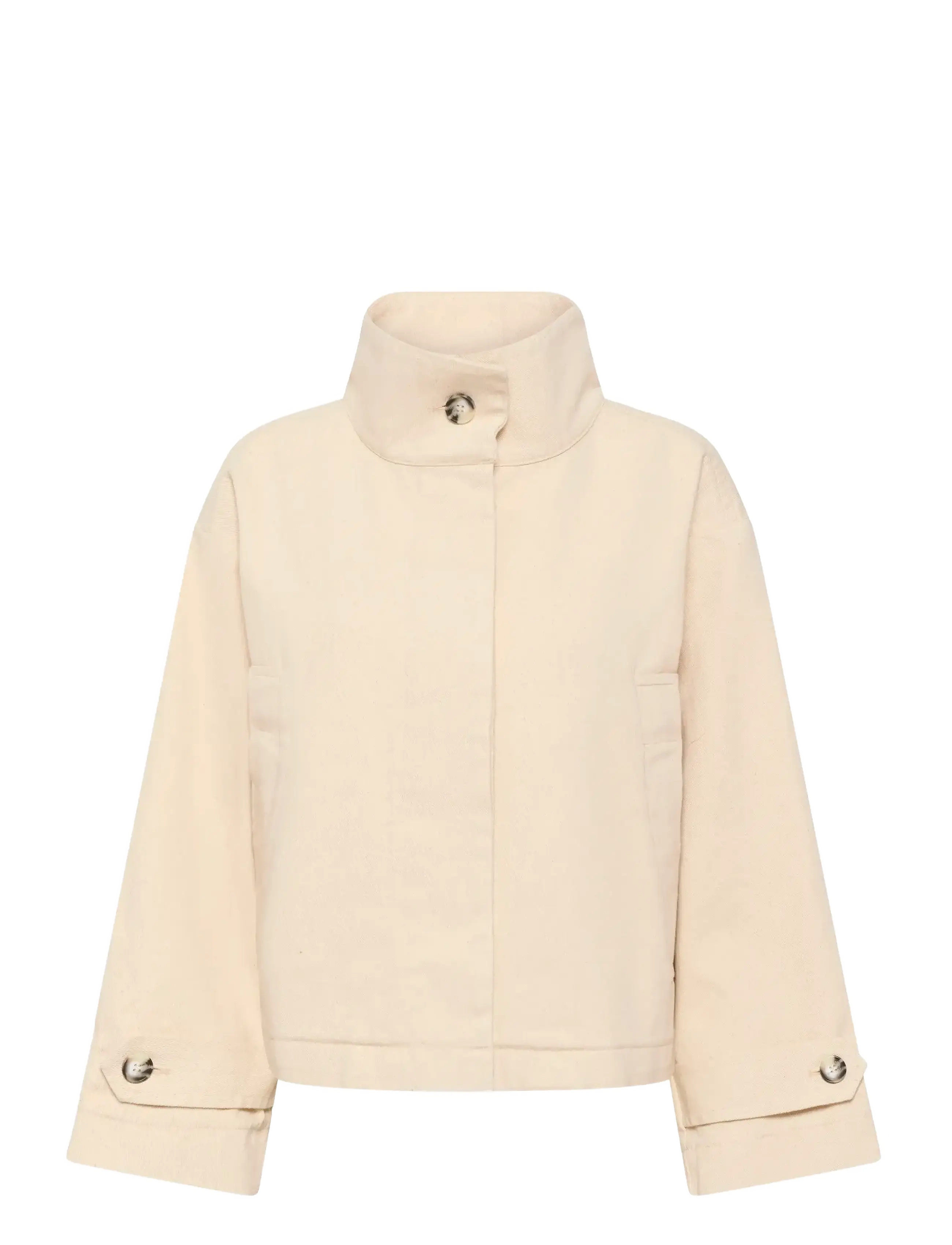 Soaked SLJannine Cade Jacket - Jacken - PARCHMENT MELANGE / cream