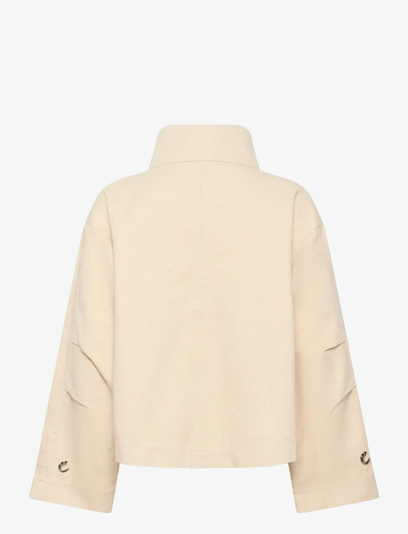 Soaked in Luxury - SLJannine Cade Jacket - sügisjakid - parchment melange - 2