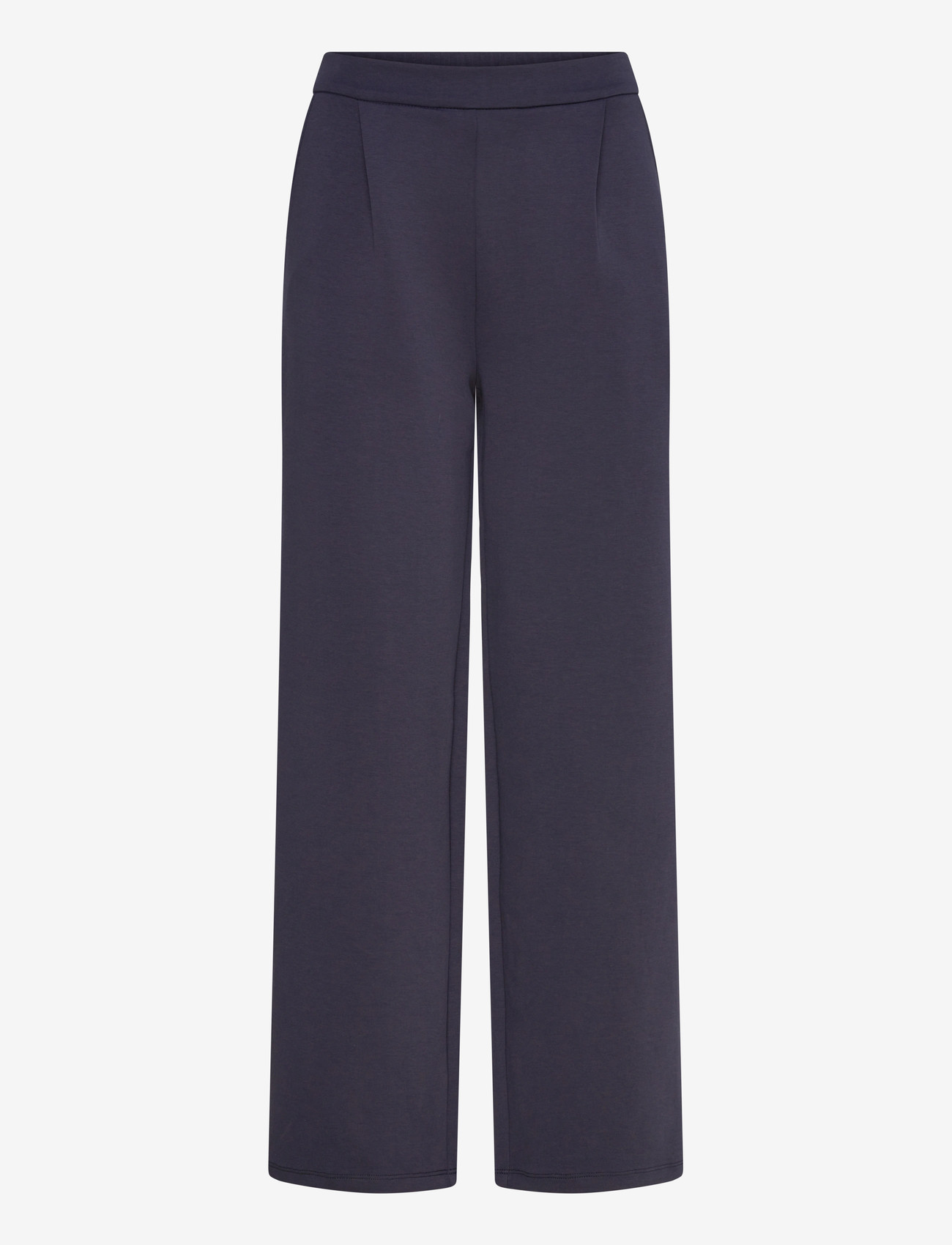 Soaked in Luxury - SLMagana Junia Pants - bukser med brede ben - night sky - 0