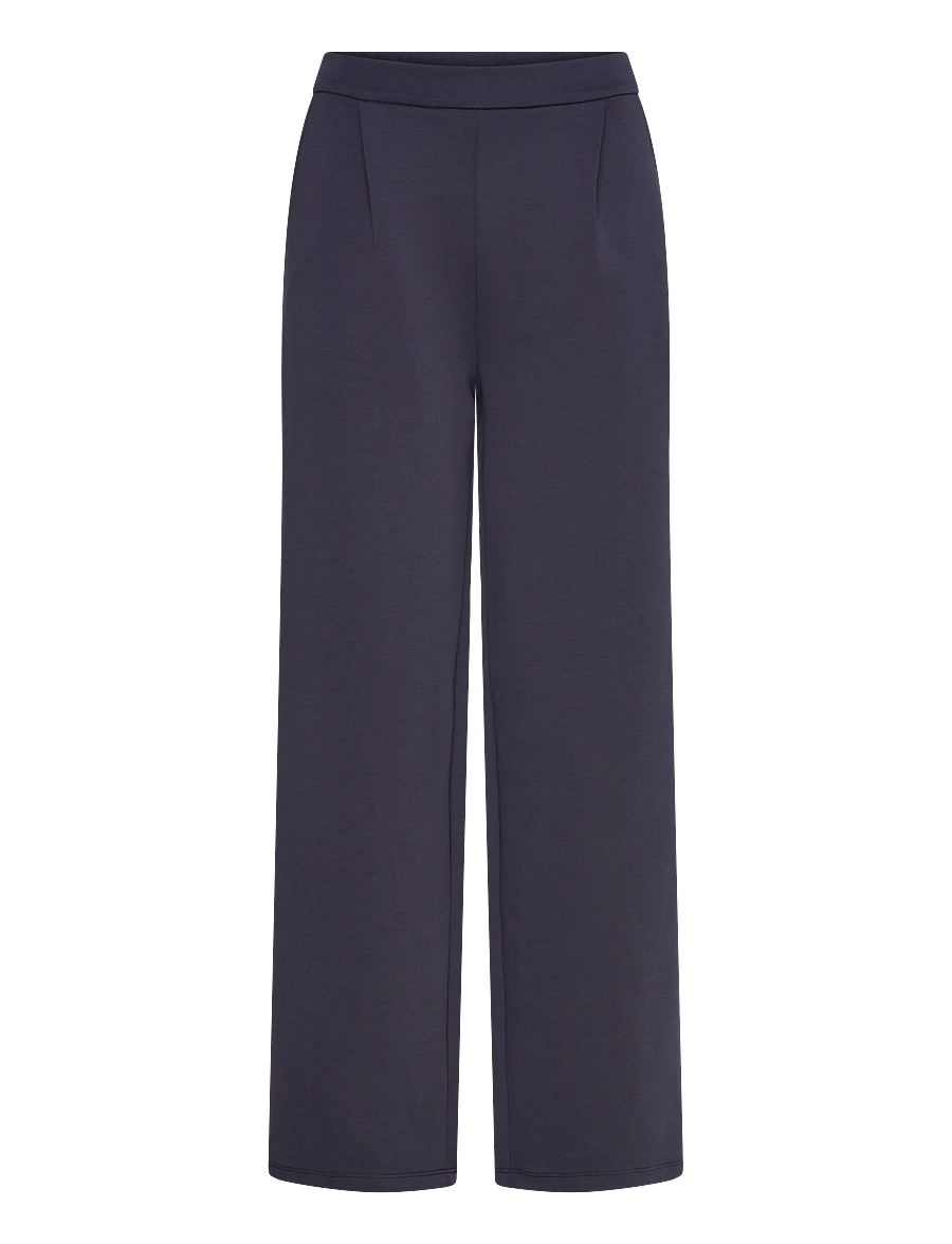 Soaked - SLMagana Junia Pants - hosen mit weitem bein - night sky - 0