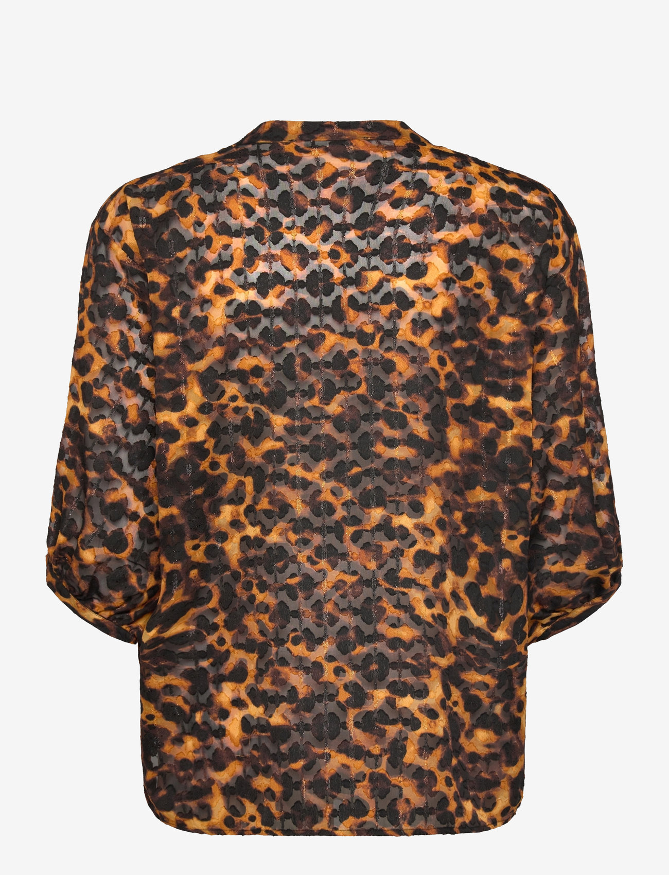 Soaked in Luxury - SLGunvy Amily Blouse 3/4 - langärmlige blusen - tortoise print - 2