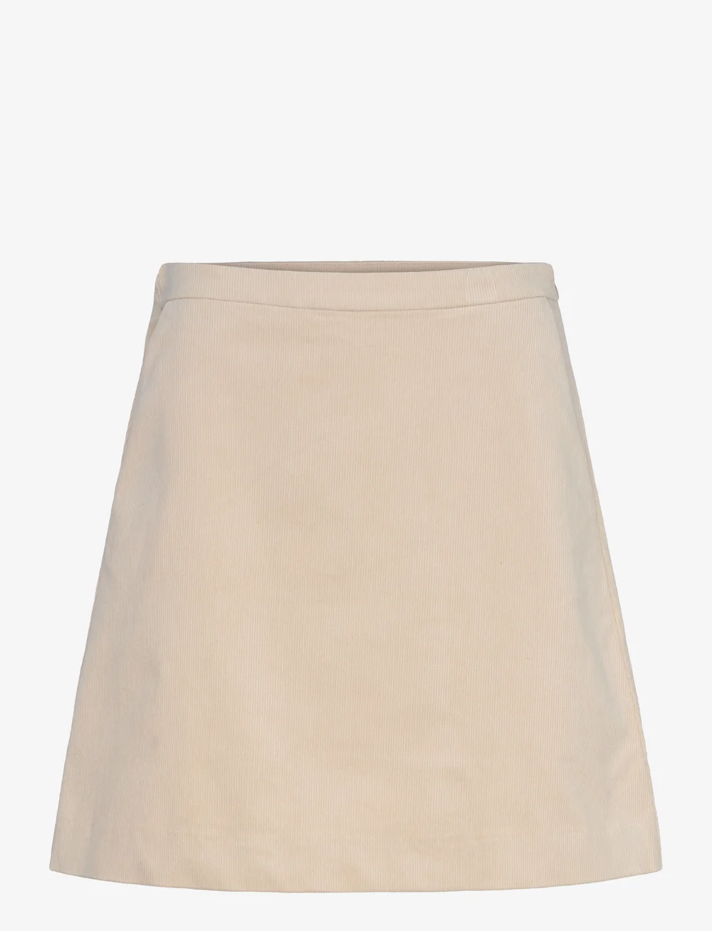 Soaked in Luxury - SLHelle Aline Skirt - trumpi sijonai - oatmeal - 0