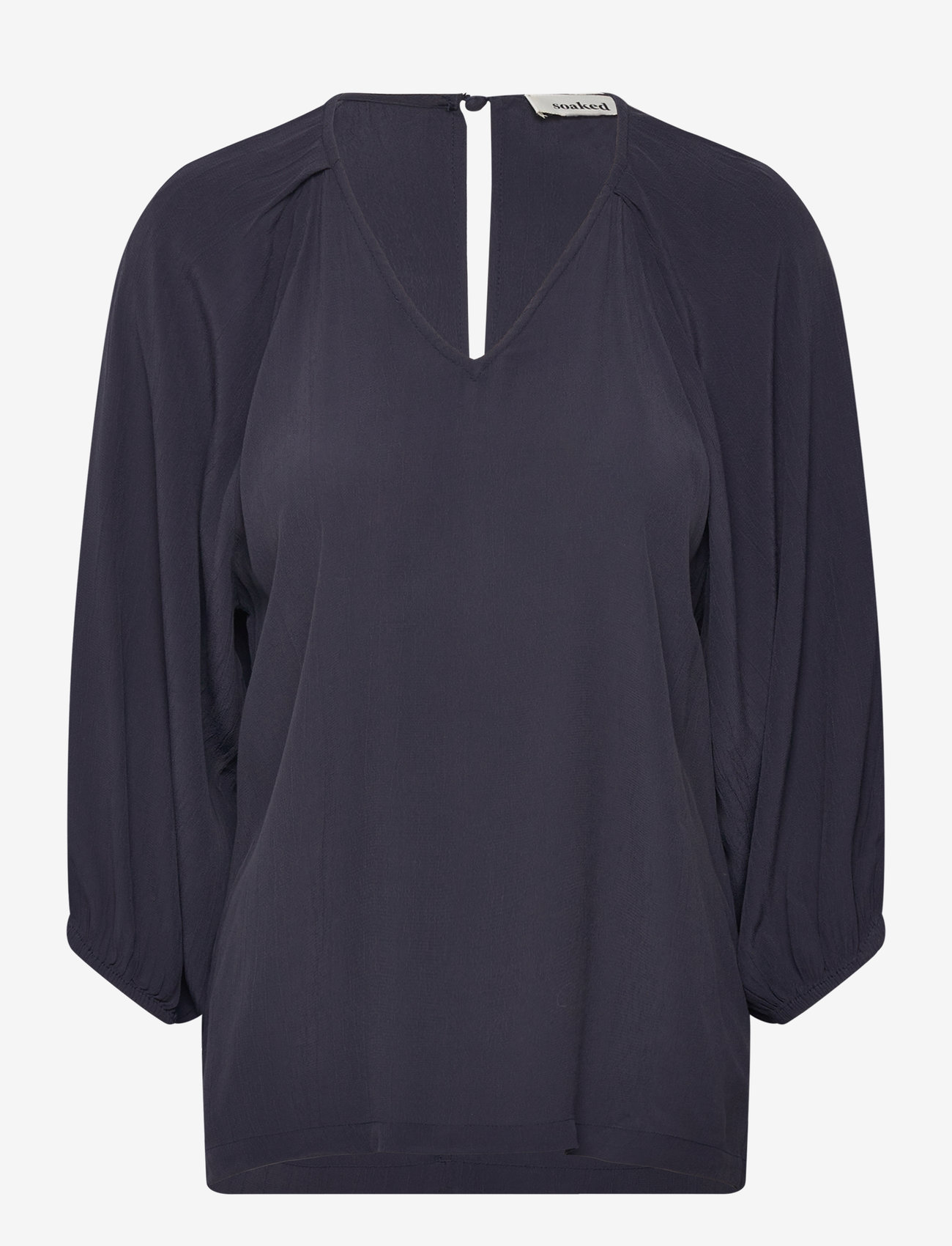 Soaked in Luxury - SLValize Blouse 3/4 - pikkade varrukatega pluusid - night sky - 0