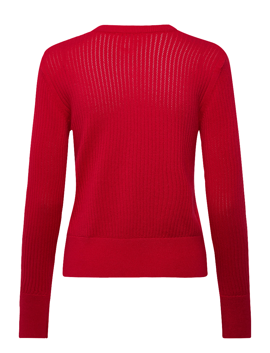 Soaked - SLSpina Cardigan - cardigans - goji berry - 1