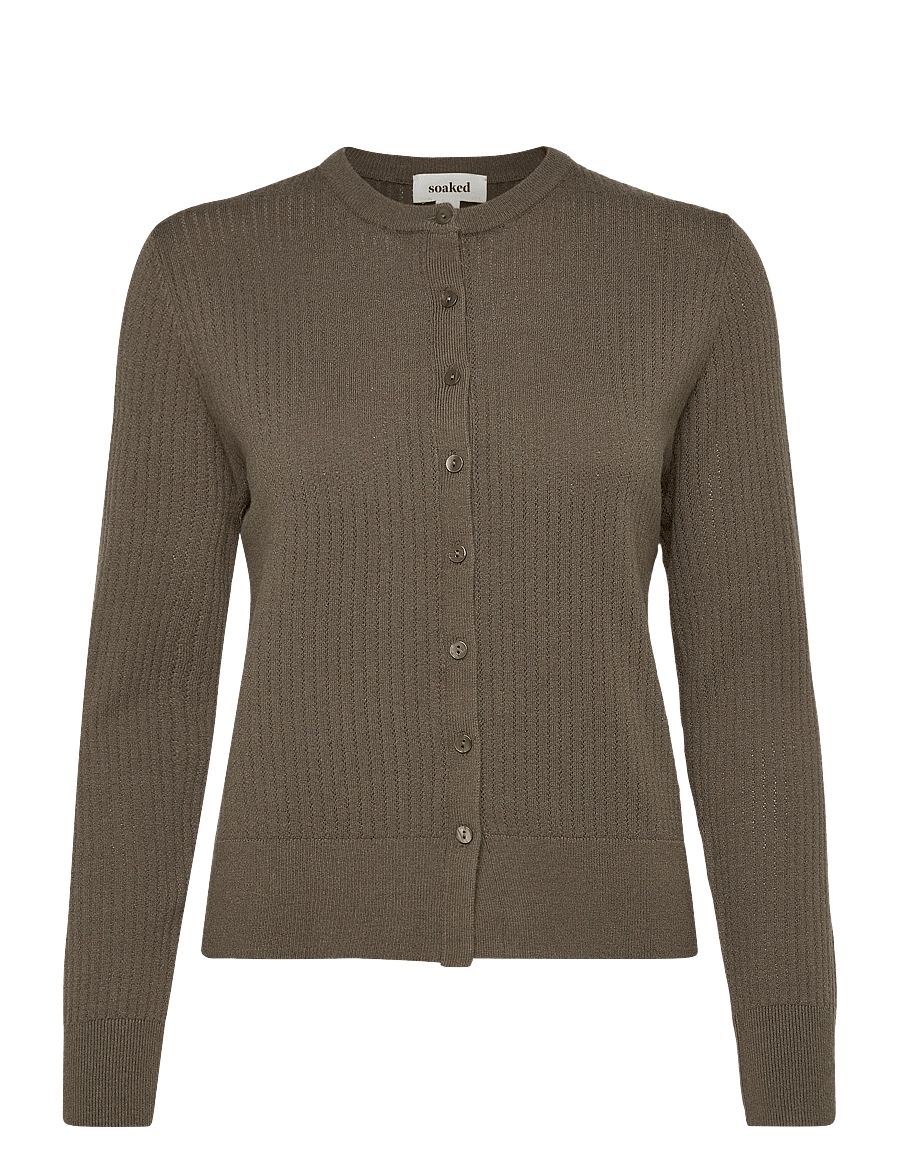 Soaked - SLSpina Cardigan - cardigans - grape leaf - 0