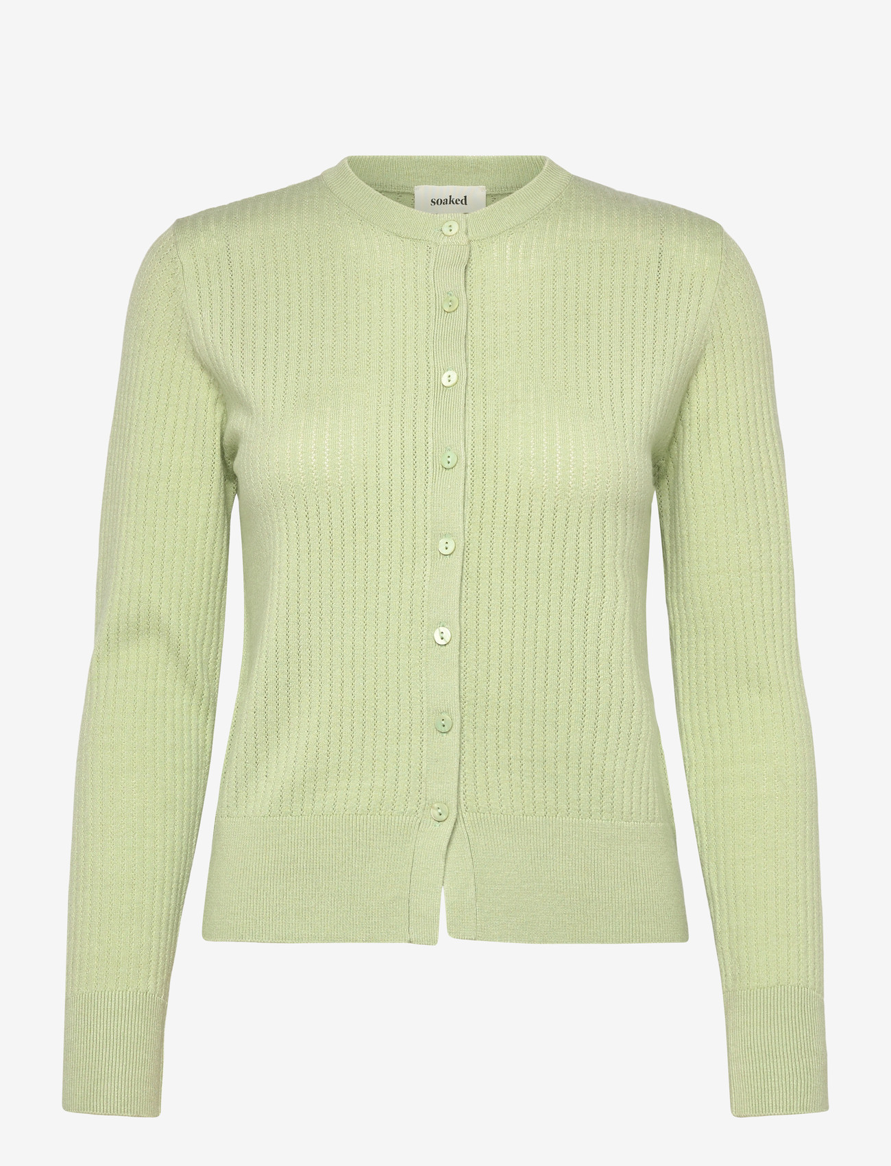 Soaked - SLSpina Cardigan - cardigans - smoke green - 0
