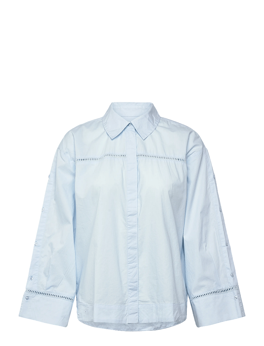 Soaked - SLJani Shirt - long-sleeved shirts - nantucket breeze - 0