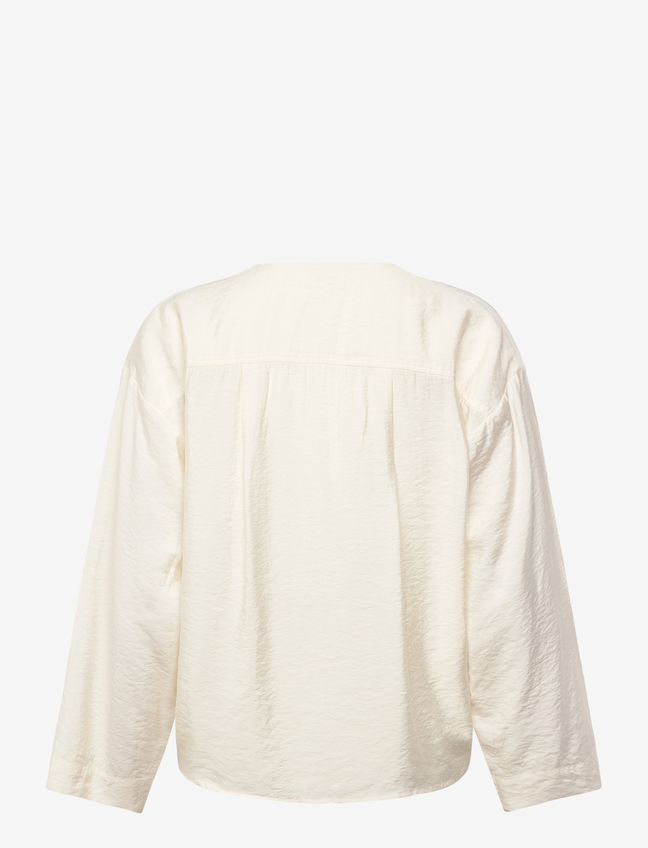 Soaked in Luxury - SLLeodora Shirt Blouse - pikkade varrukatega pluusid - whisper white - 1