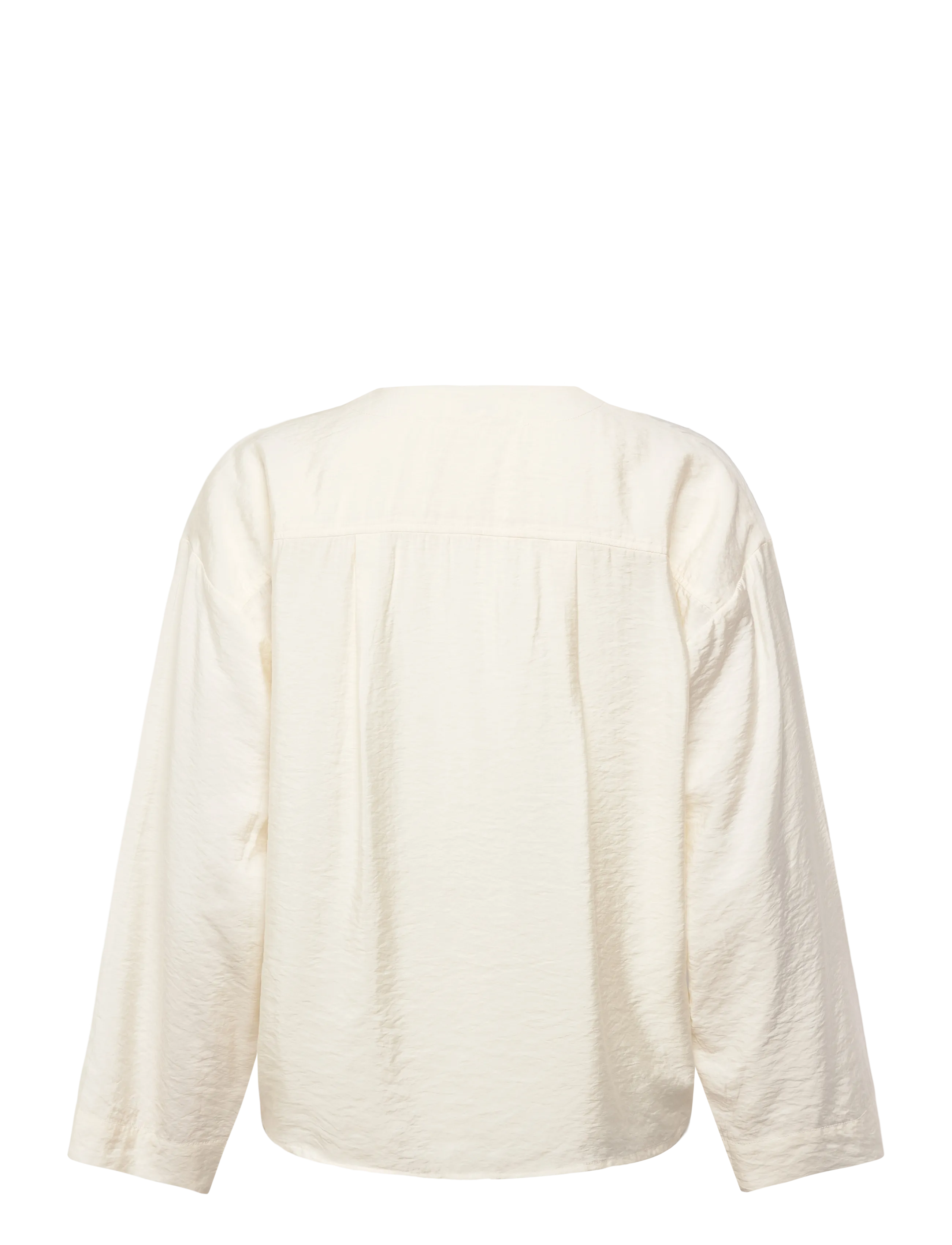 Soaked - SLLeodora Shirt Blouse - langærmede bluser - whisper white - 1