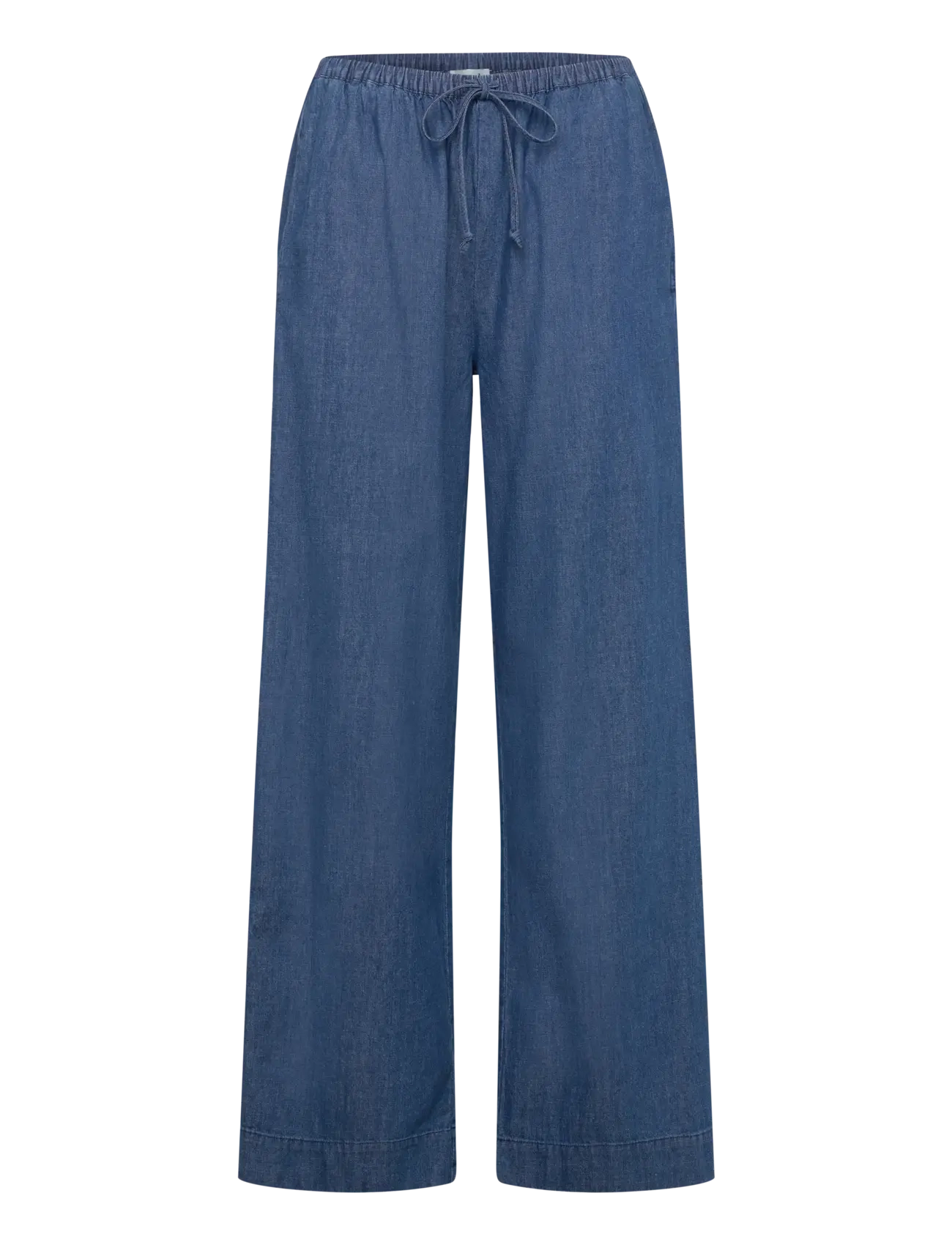 Soaked SLChamy Faustina Pants - Soaked in Luxury - MEDIUM BLUE DENIM / blue