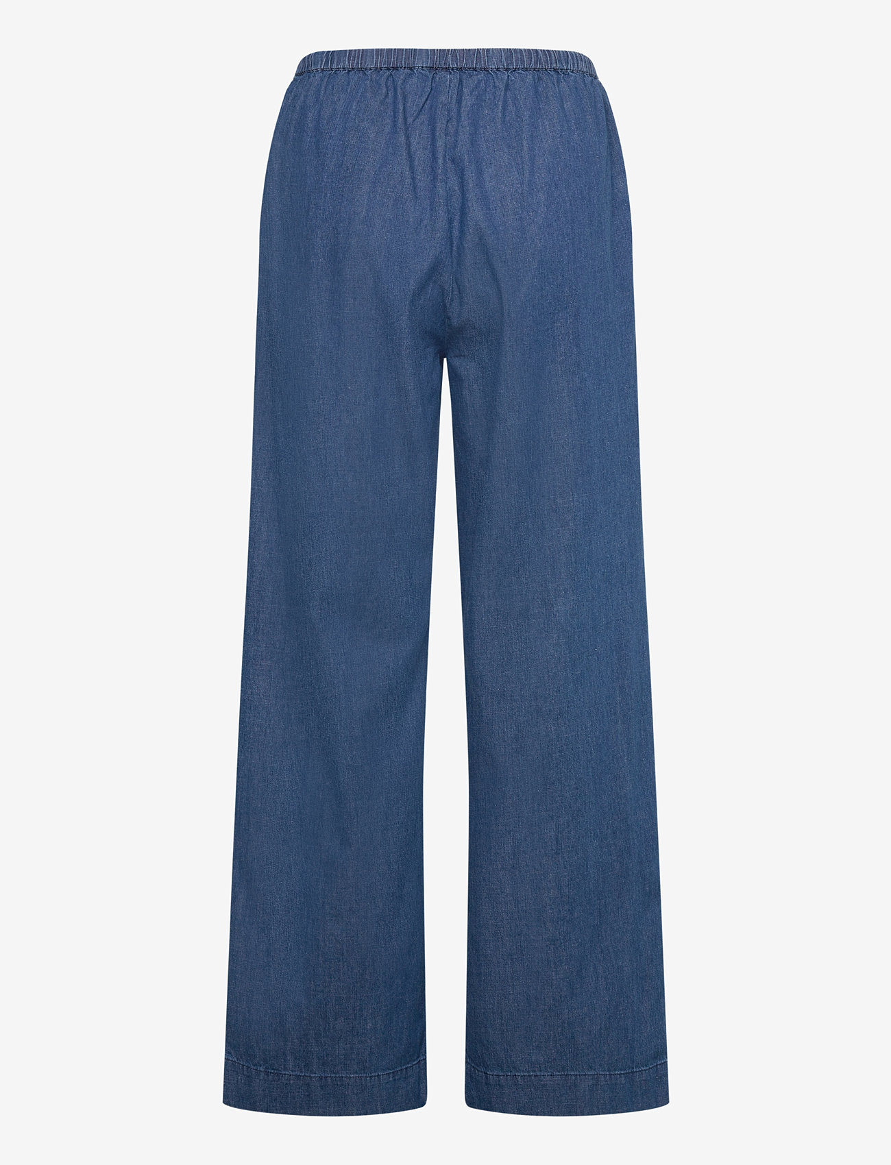 Soaked in Luxury - SLChamy Faustina Pants - igapäevane stiil - medium blue denim - 2