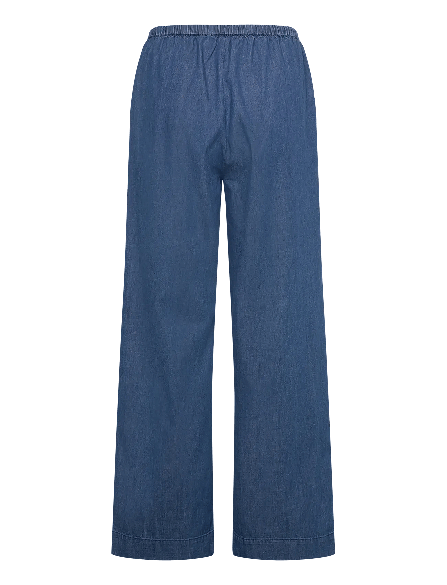 Soaked - SLChamy Faustina Pants - vardagsstil - medium blue denim - 2