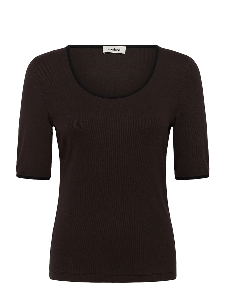 Soaked - SLNaida Tee - t-shirts - ganache - 1